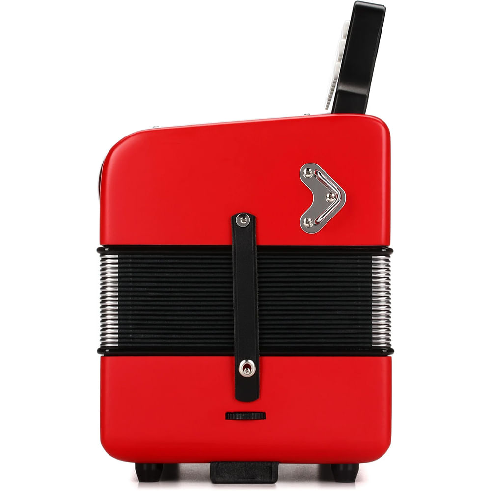Acordeón Diatónico Hohner Compadre FBbEb - A48441 - Rojo foto 4