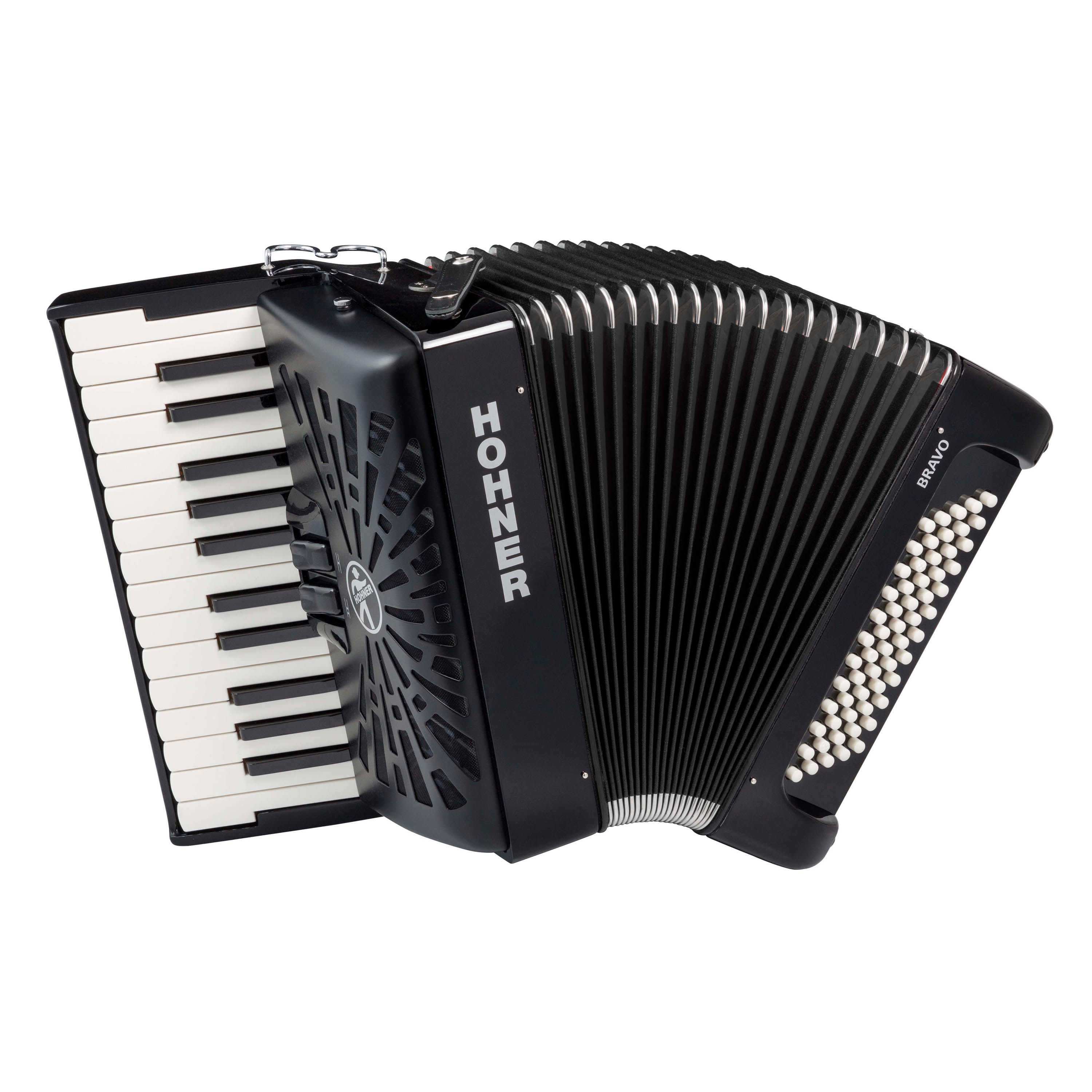 Acordeón Hohner Bravo II 60 A16962 - Black