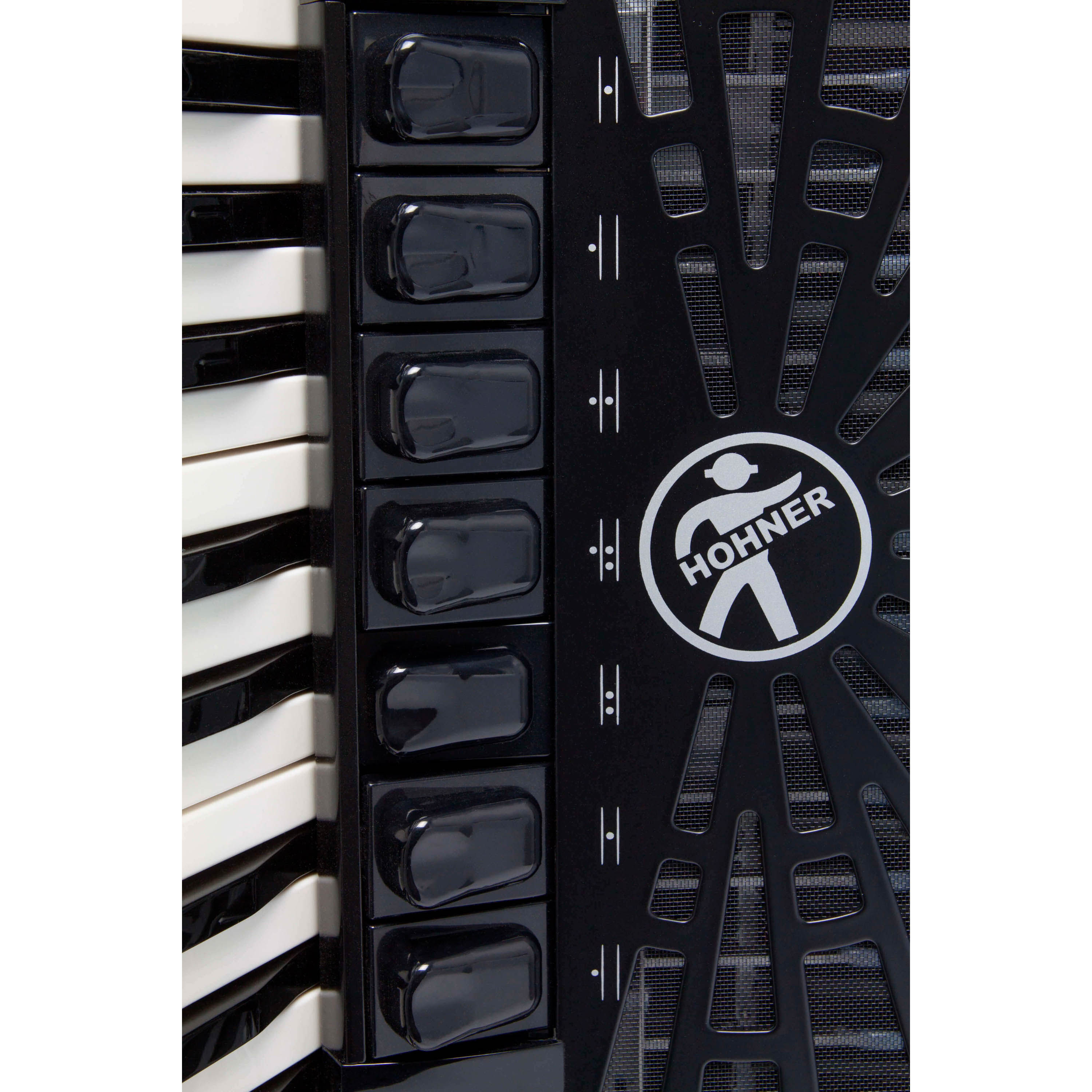 Acordeón Hohner Bravo III 120 A16822 -  Black foto 3