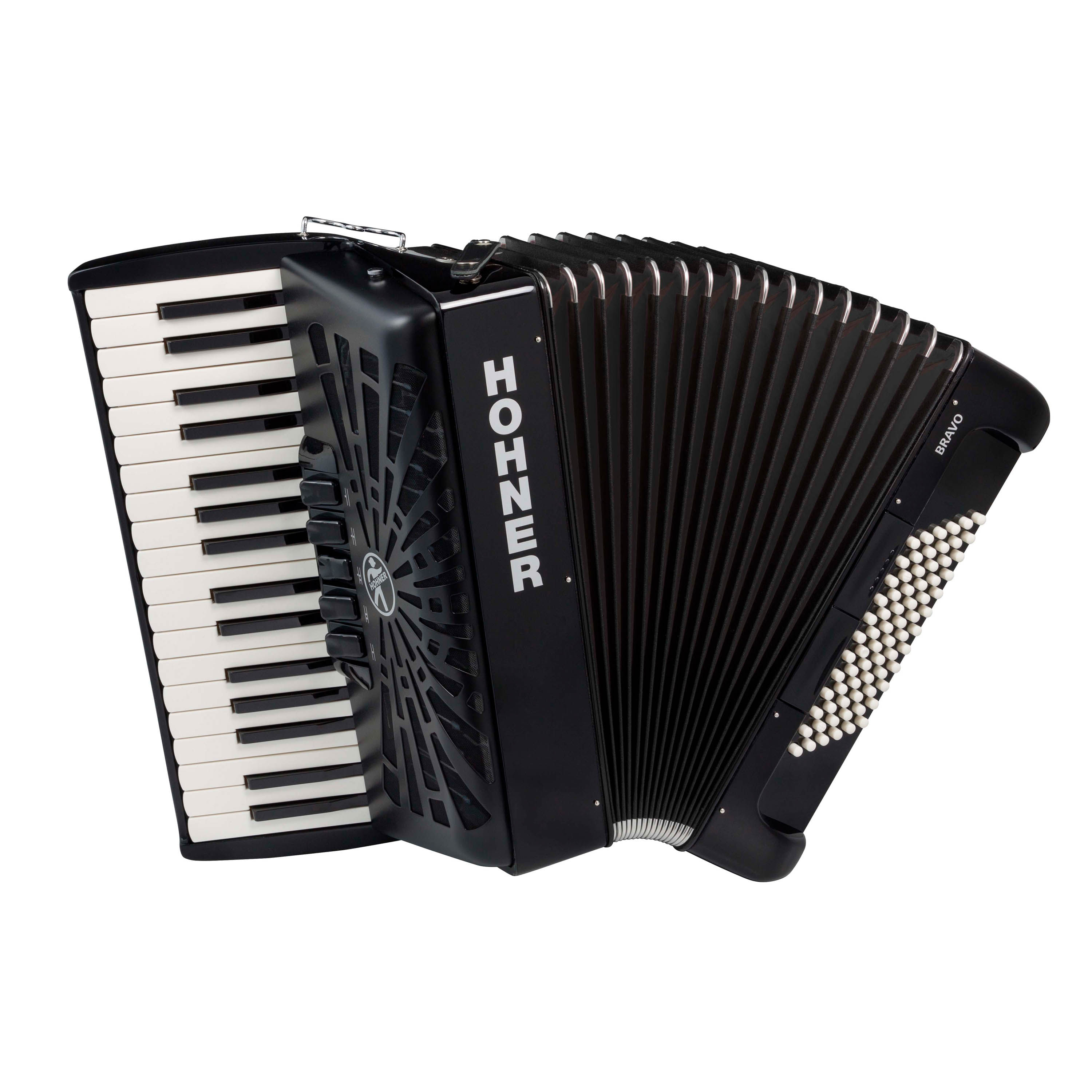 Acordeón Hohner Bravo III 72 A16622 - Black