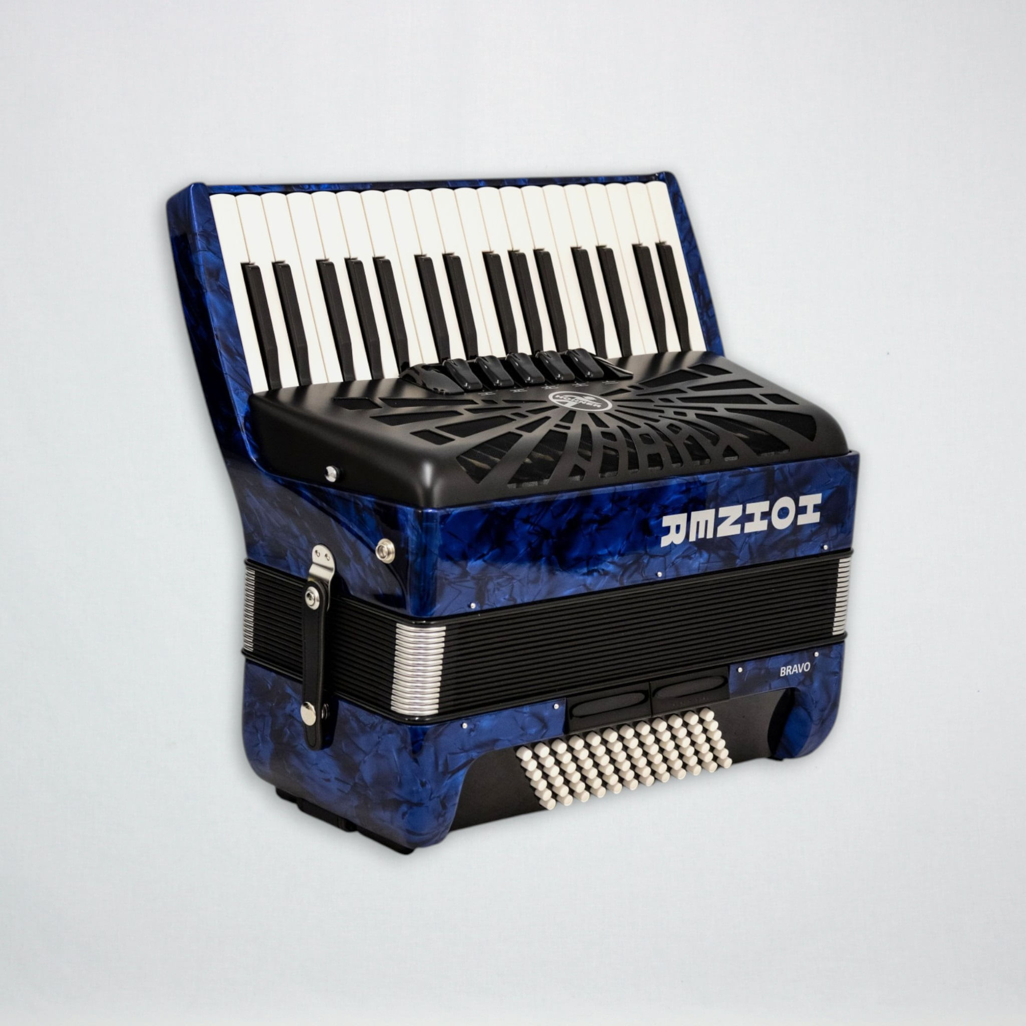 Acordeón Hohner Bravo III 72 A16642 - Deep Blue OPENBOX