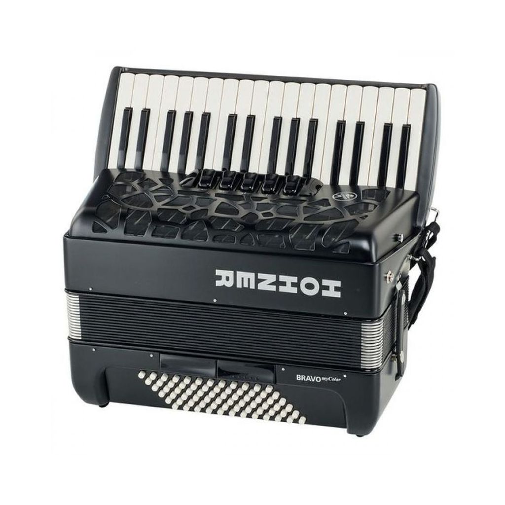 Acordeon Hohner Bravo My Color III 72 A166103 - Night foto 3