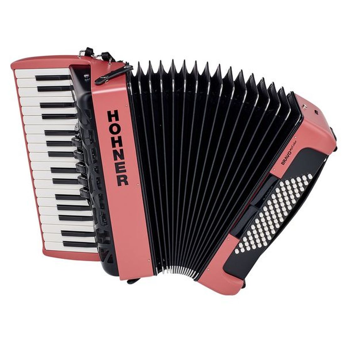 Acordeon Hohner Bravo My Color III 72 A166193 - Fire foto 2