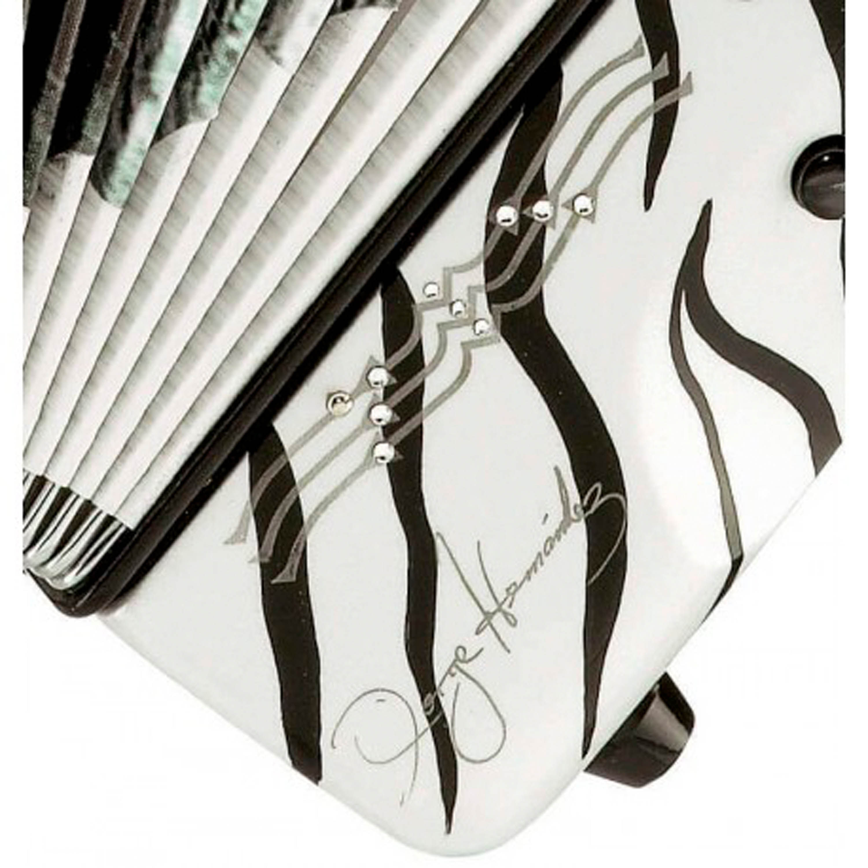 Acordeón Hohner Corona II Los Tigres del Norte Fa Sib Mib - White foto 4
