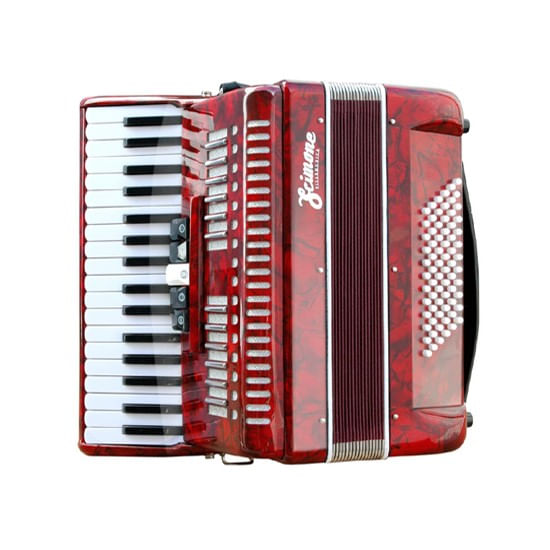 Acordeón Scimone 2353 34K 72 bajos - Red