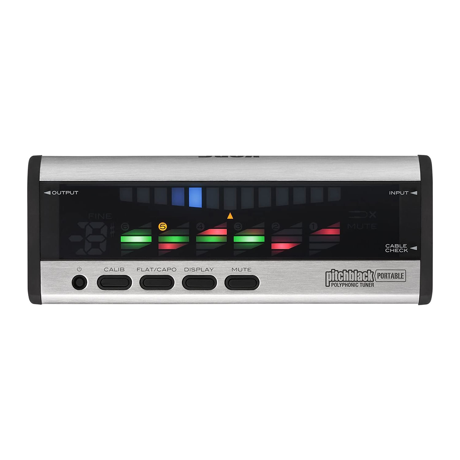 Afinador cromático Korg Pitchblack PB04SI