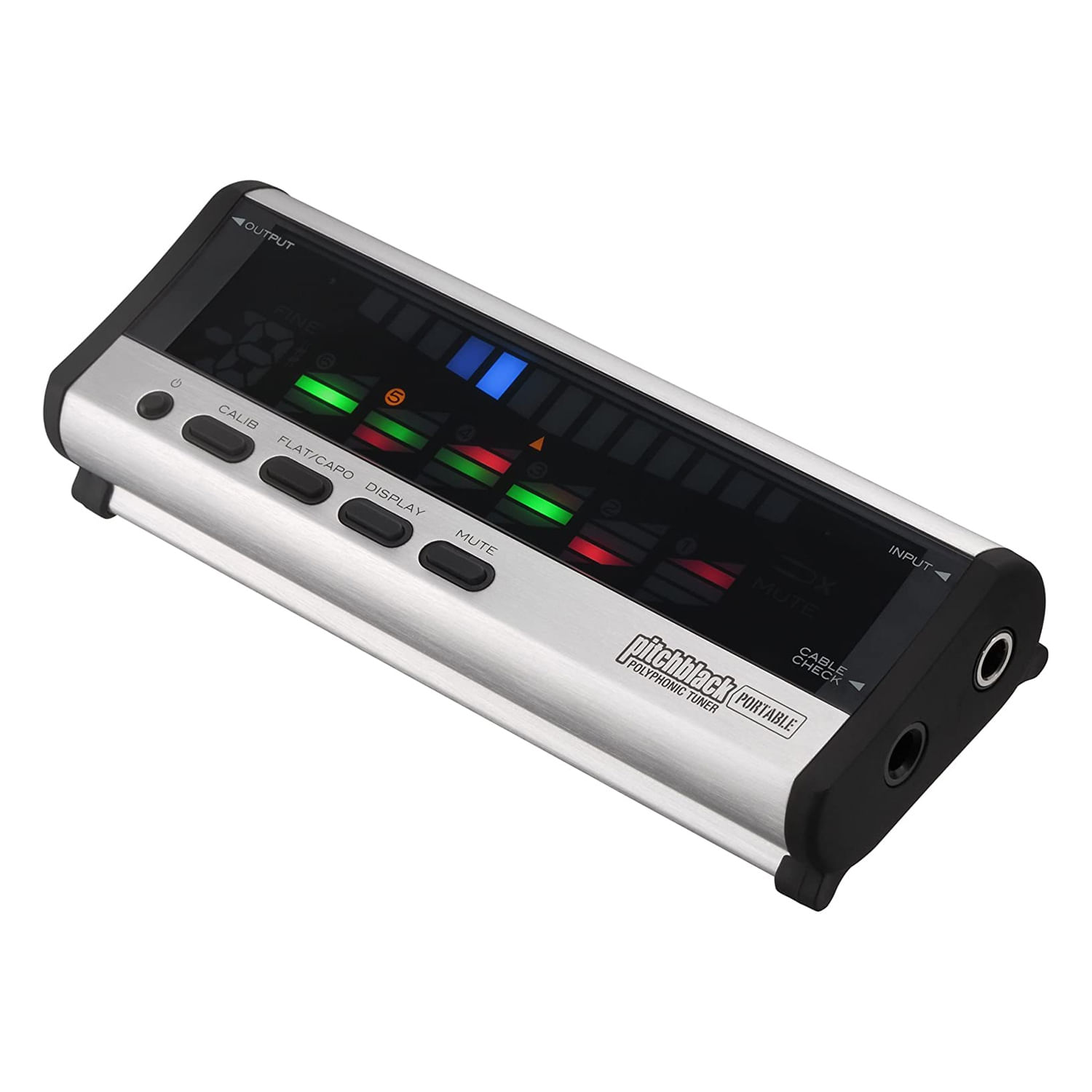Afinador cromático Korg Pitchblack PB04SI foto 2