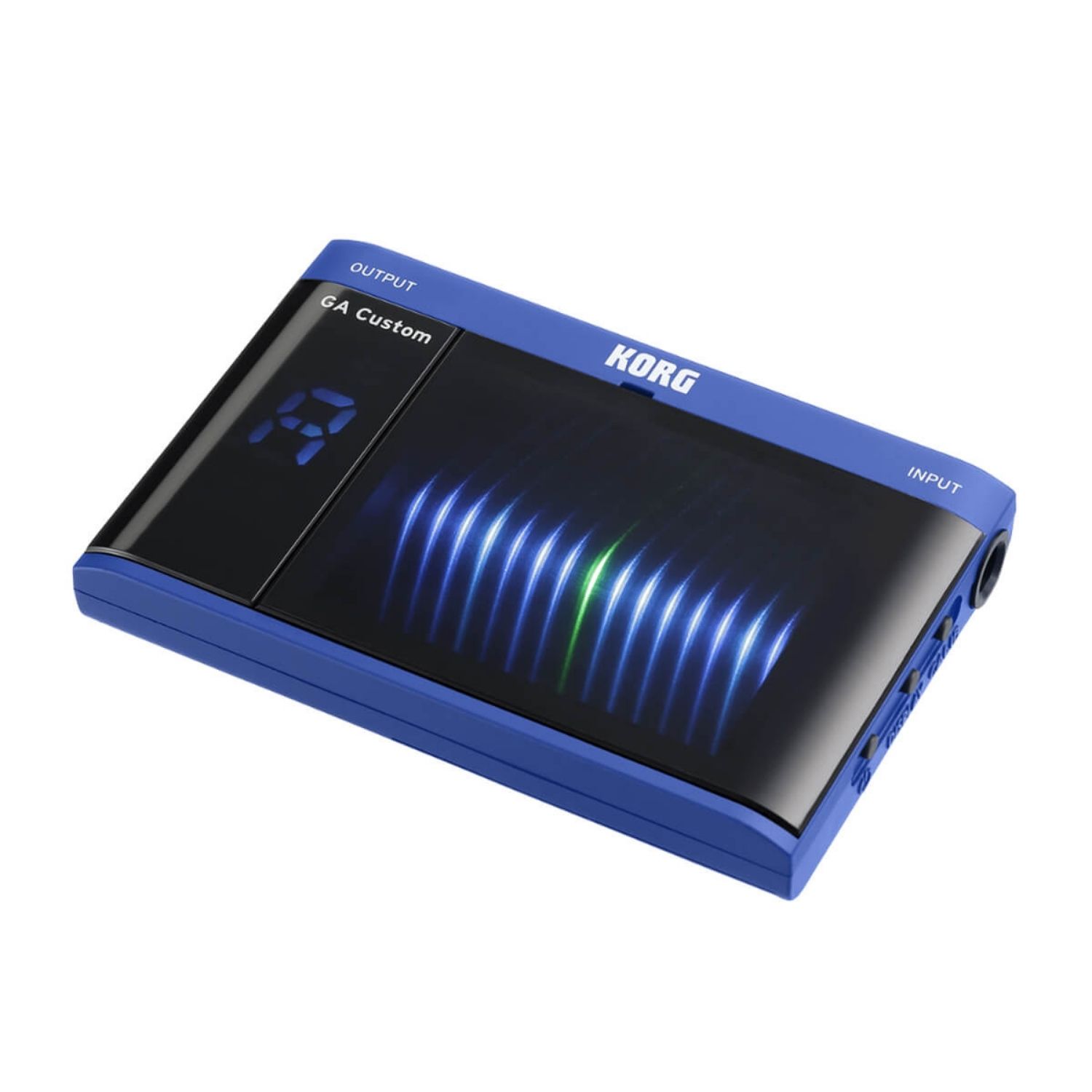Afinador digital KORG GA-CS color azul