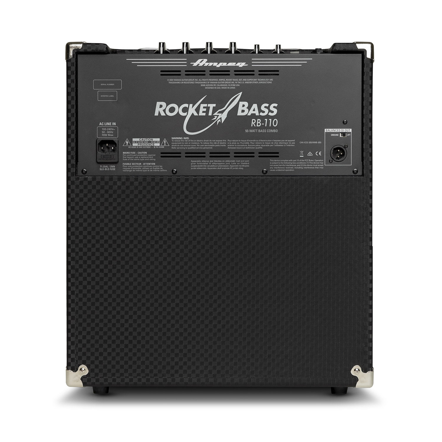 Amplificador de bajo Ampeg Rocket Bass 110 - 50W foto 4