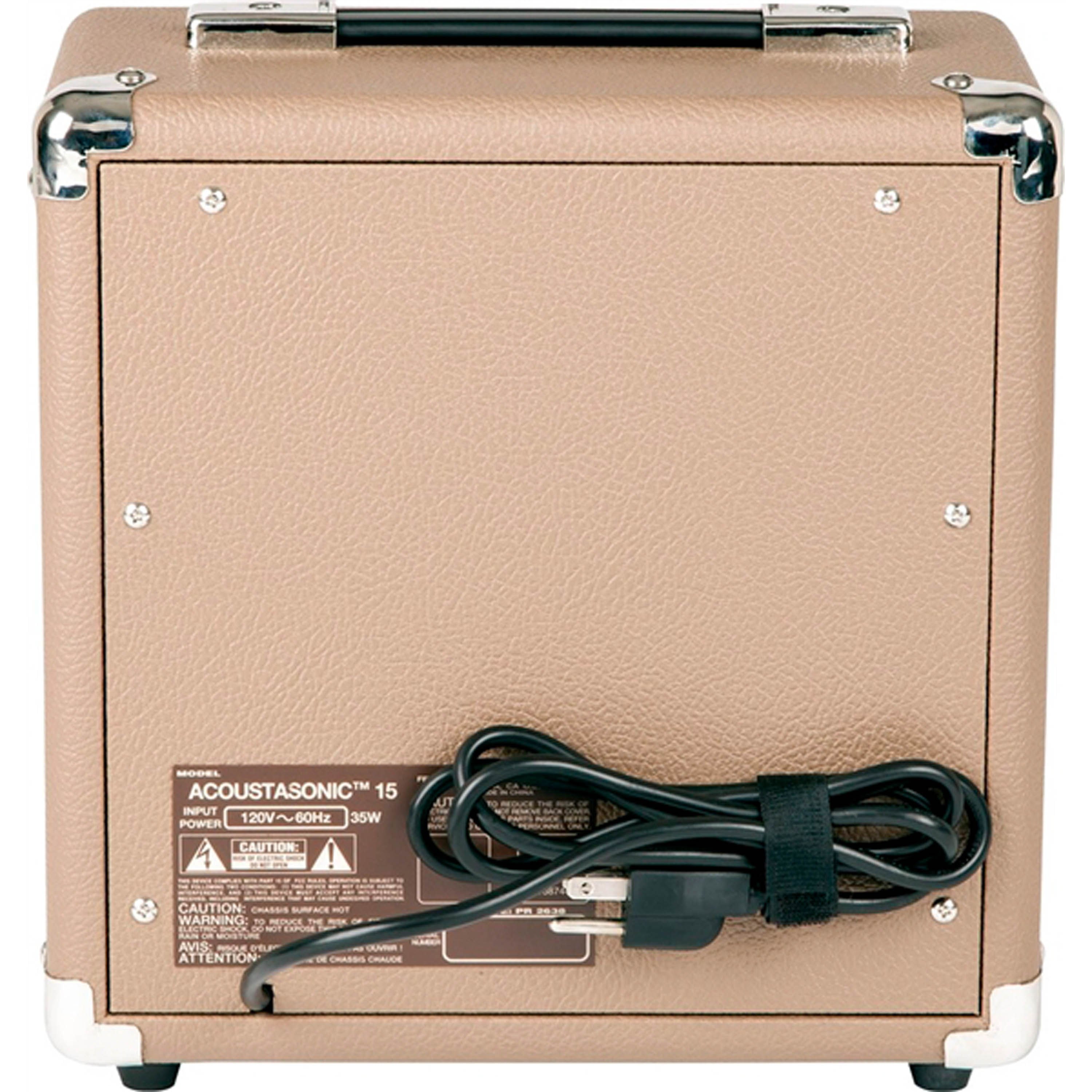 Amplificador de guitarra acústica  Fender Acoustasonic™ 15 foto 3