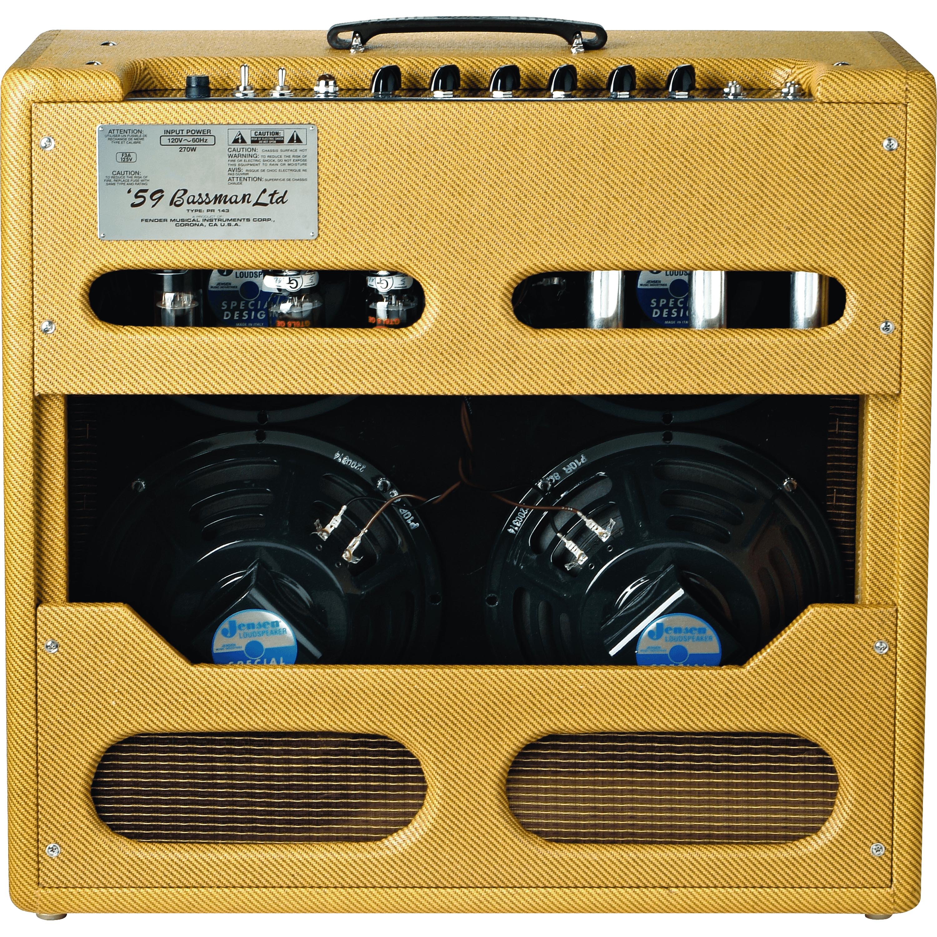 Amplificador de guitarra Fender '59 Bassman LTD 4x10" foto 3