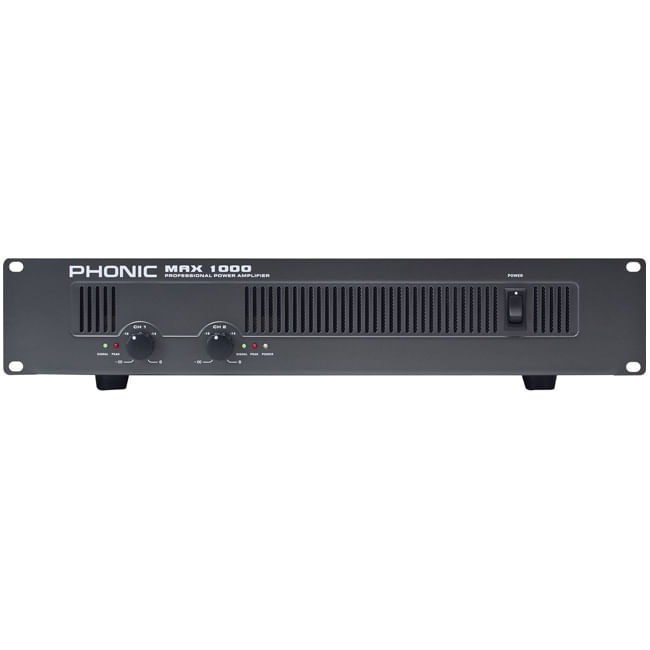 Amplificador de potencia Phonic MAX 1000