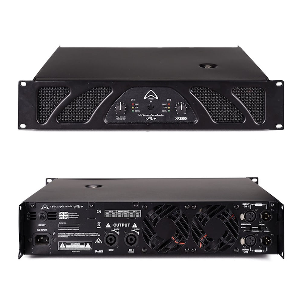 Amplificador de potencia Wharfedale XR2500