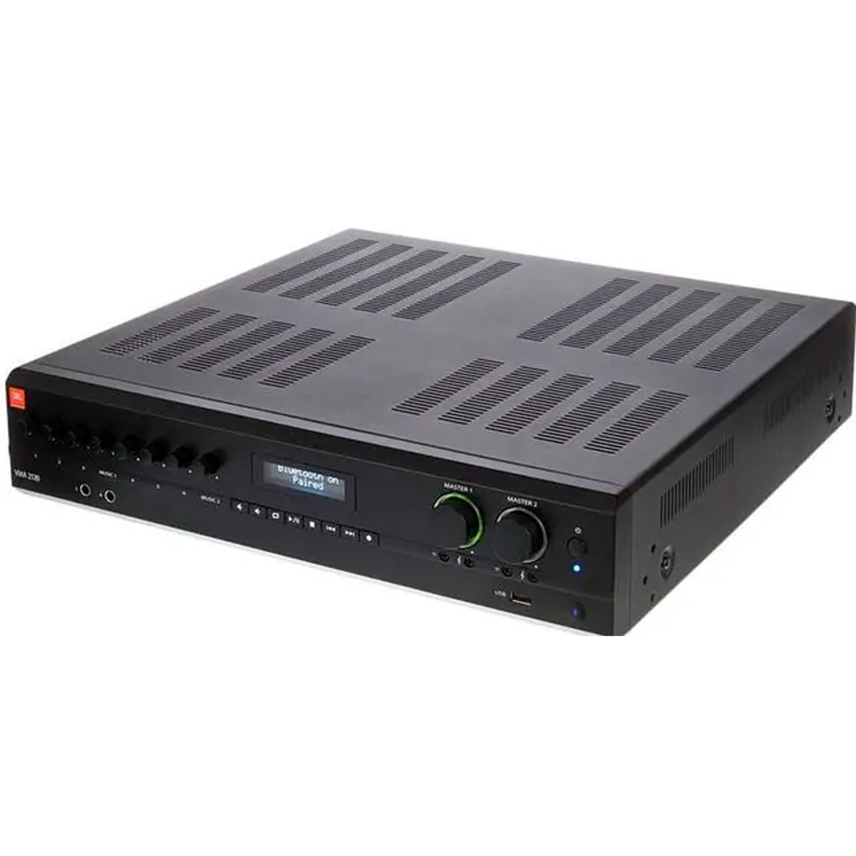 Amplificador mezclador JBL VMA2120 de 8 entradas x 60/120 W de salida foto 3