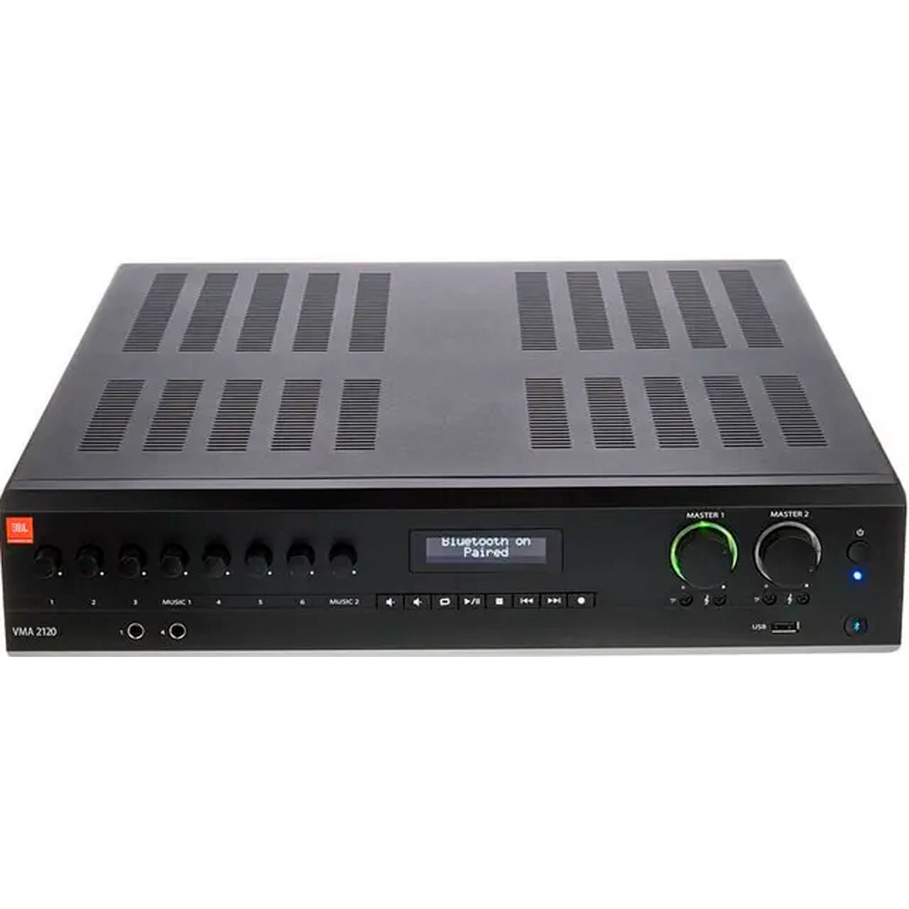 Amplificador mezclador JBL VMA2120 de 8 entradas x 60/120 W de salida foto 4
