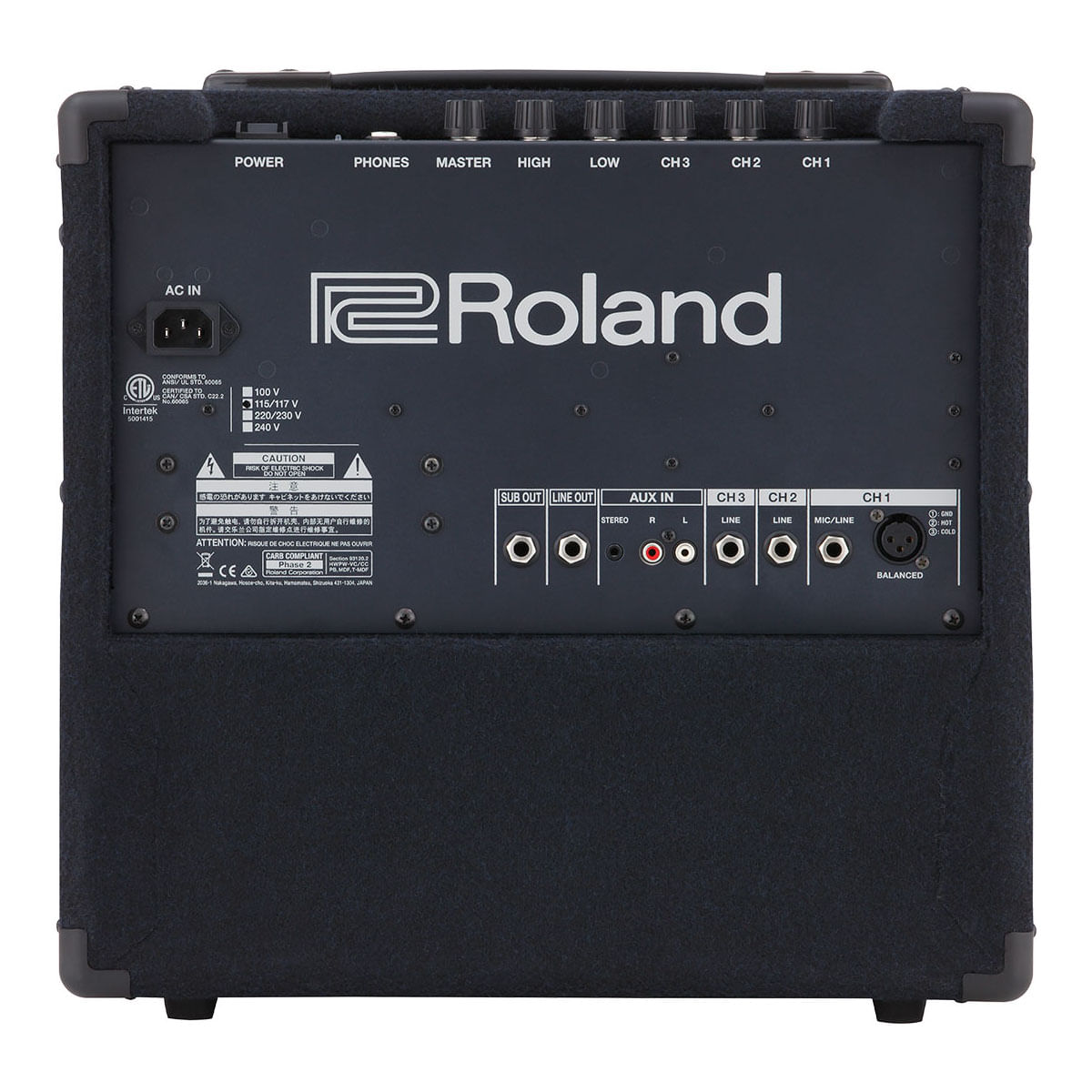 Amplificador para teclado Roland KC-80 - 50Watts - 230v foto 3