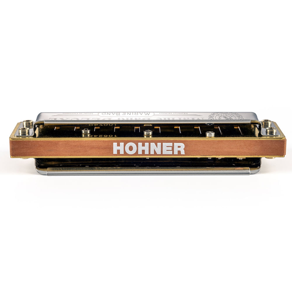 Armónica Diatónica Db Hohner Marine Band Deluxe M200502P foto 5