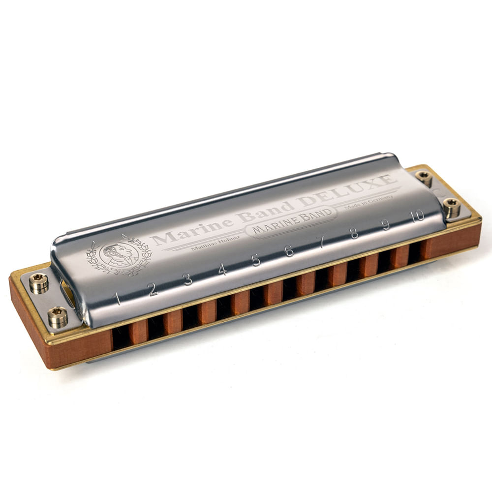 Armónica Diatónica Eb Hohner Marine Band Deluxe M200504P