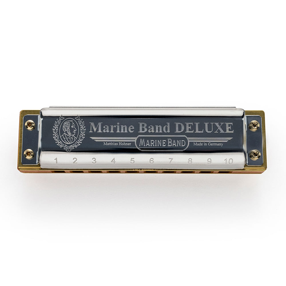 Armónica Diatónica Eb Hohner Marine Band Deluxe M200504P foto 5