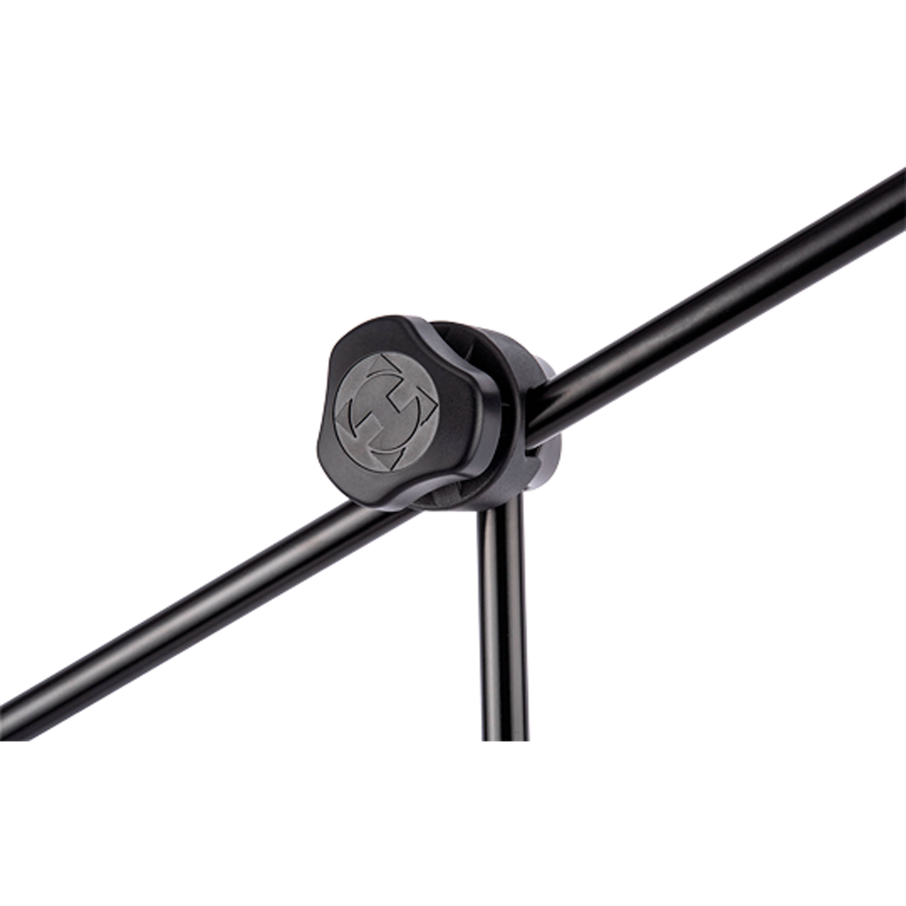 Atril con soporte doble de micrófono Hercules MS434B Stage Series con boom foto 4