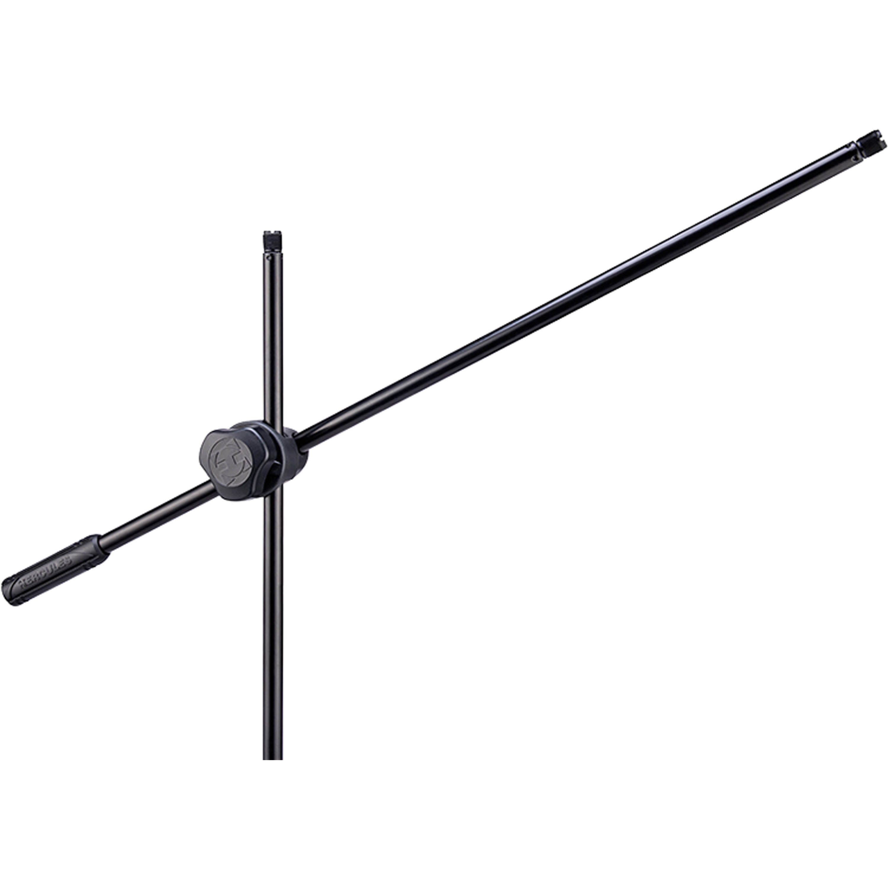 Atril con soporte doble de micrófono Hercules MS434B Stage Series con boom foto 5