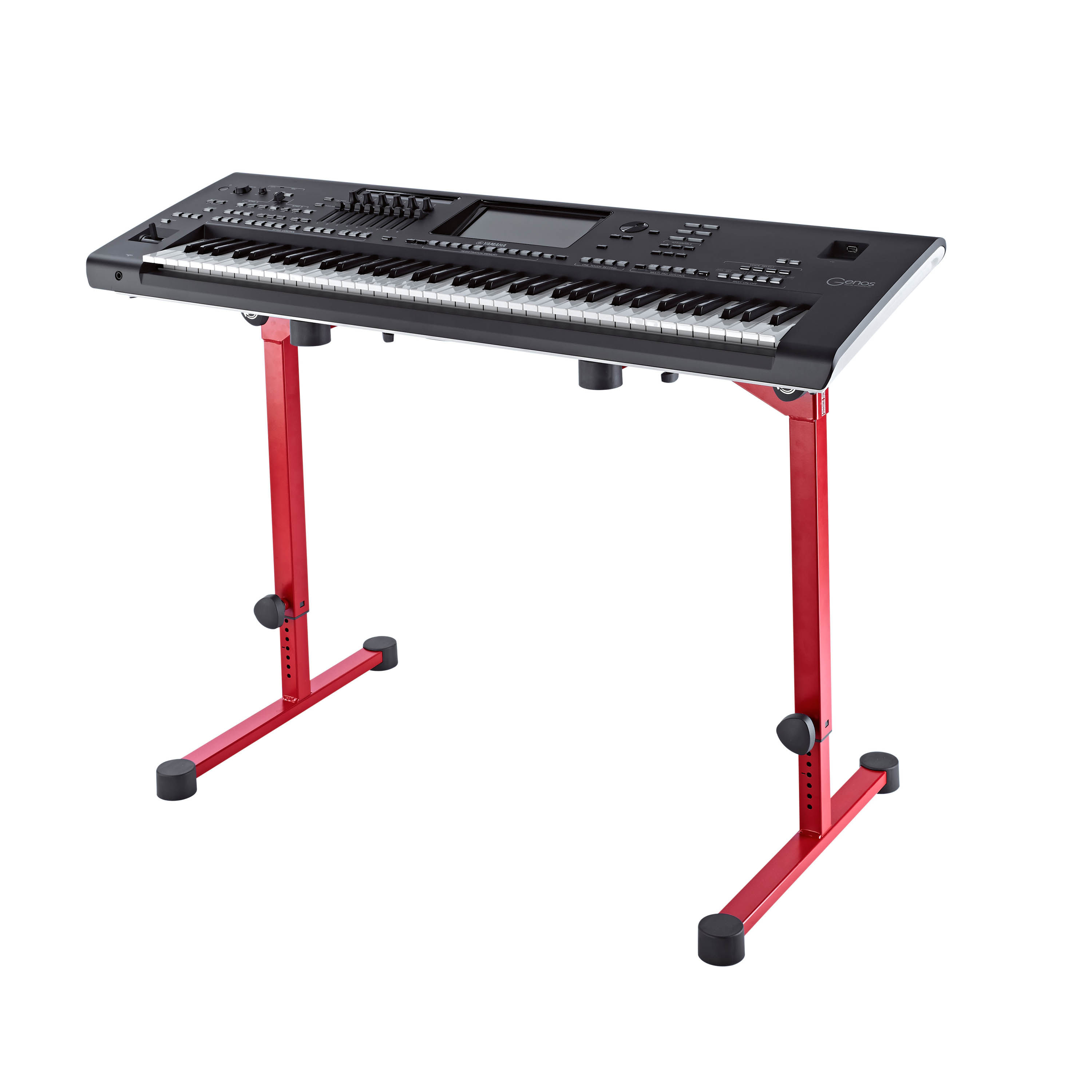Atril de teclado K&M 18820 estilo mesa Omega Pro - Rojo foto 4