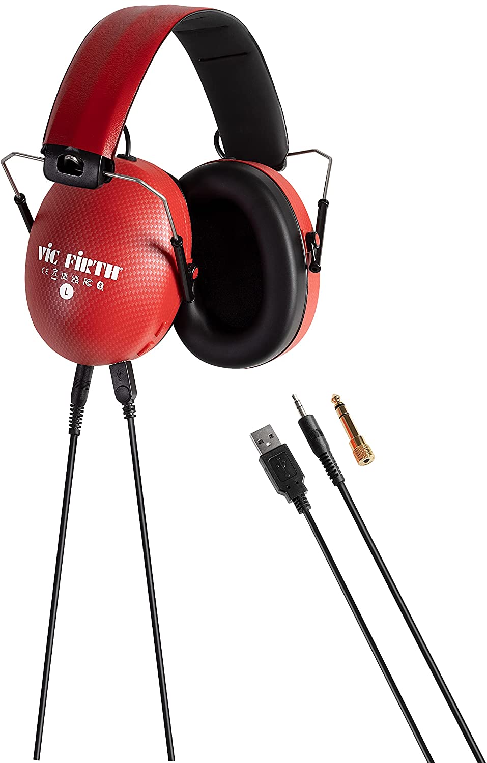 Audífonos aislantes de ruido stereo con Bluetooth Vic Firth VXHP0012 foto 3