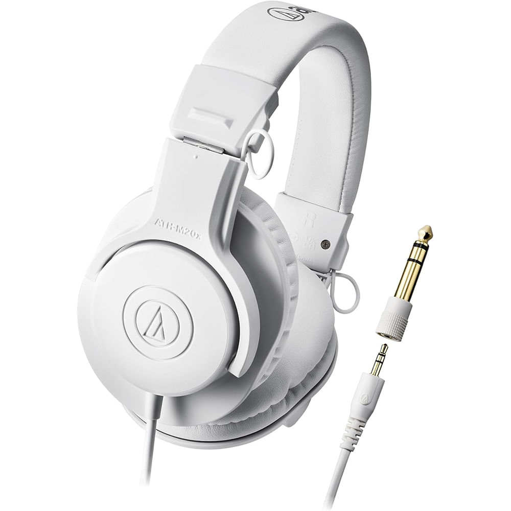 Audífonos De Monitoreo Audio-Technica ATH-M20xWH - Blancos foto 4