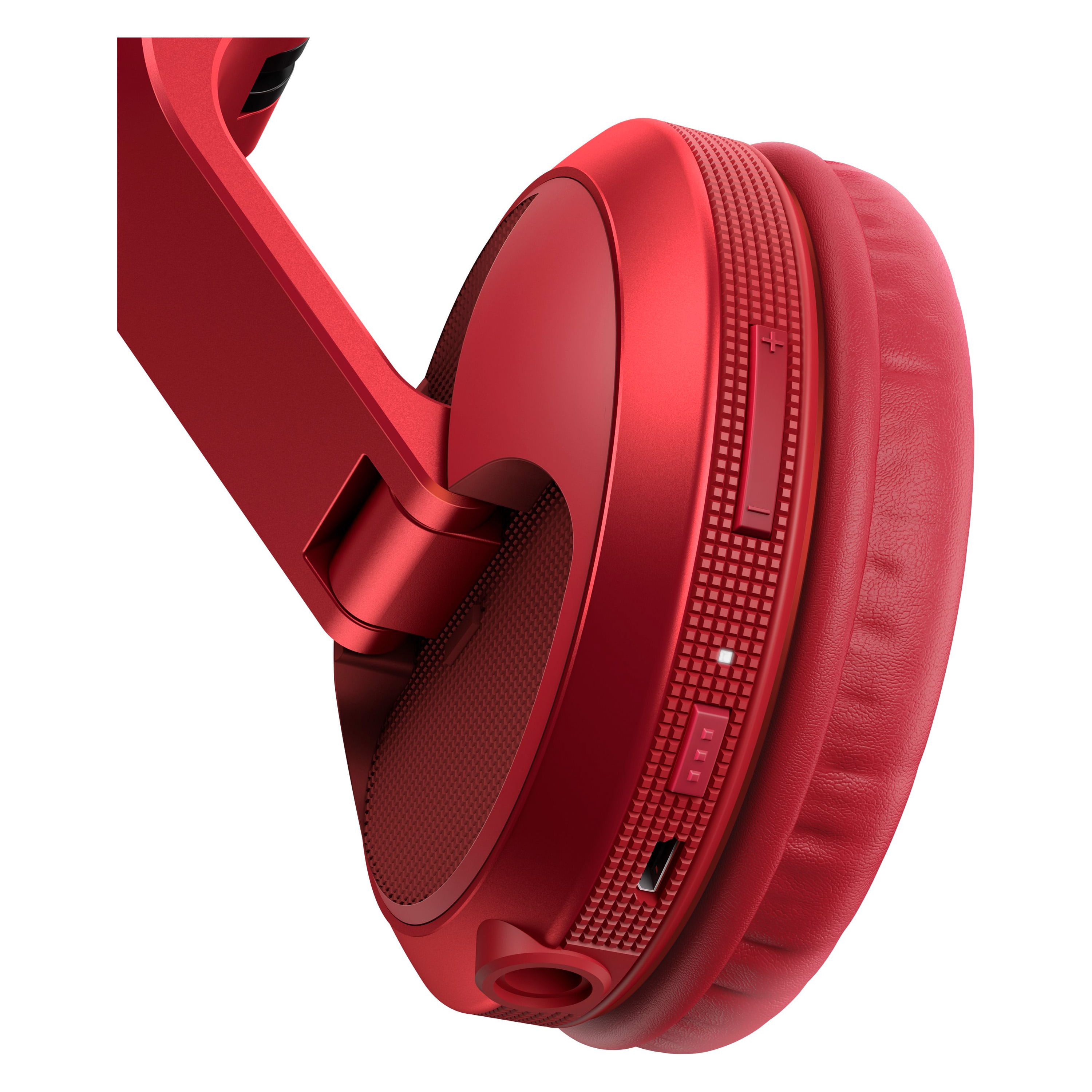 Audífonos Dj Pioneer DJ HDJ-X5BT R color rojo foto 3