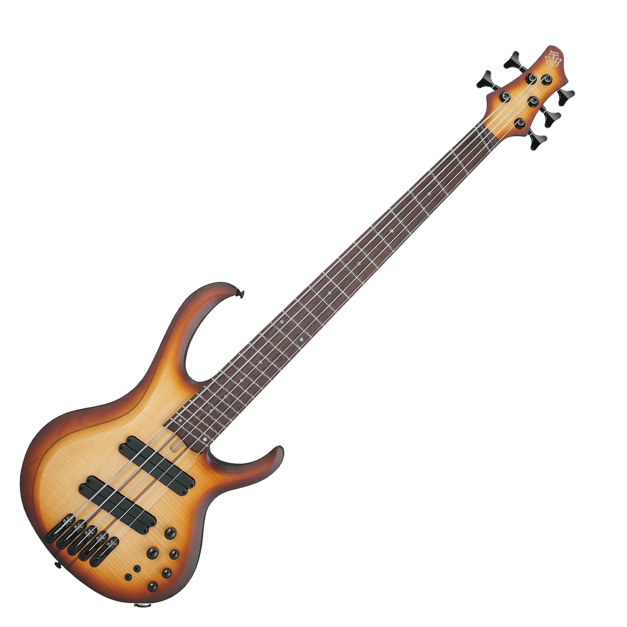 Bajo Eléctrico 5 Cuerdas Ibanez BTB705LM -  Natural Browned
