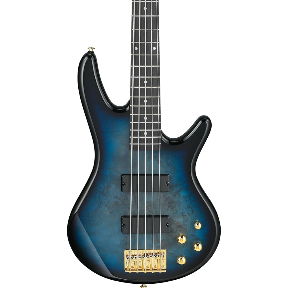 Bajo Eléctrico 5 Cuerdas Ibanez GSR205PC - Transparent Marine Burst foto 2