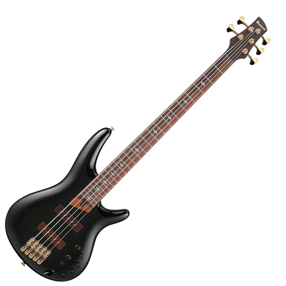Bajo Eléctrico 5 Cuerdas Ibanez SR Prestige SR3505 BK - Negro
