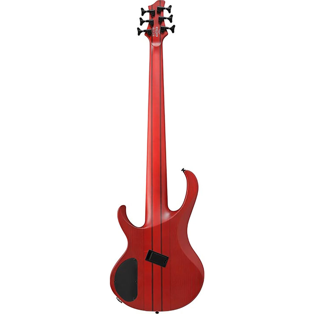 Bajo Eléctrico 6 Cuerdas Ibanez BTB Workshop BTB866MS - Brown Topaz Burst Flat foto 5