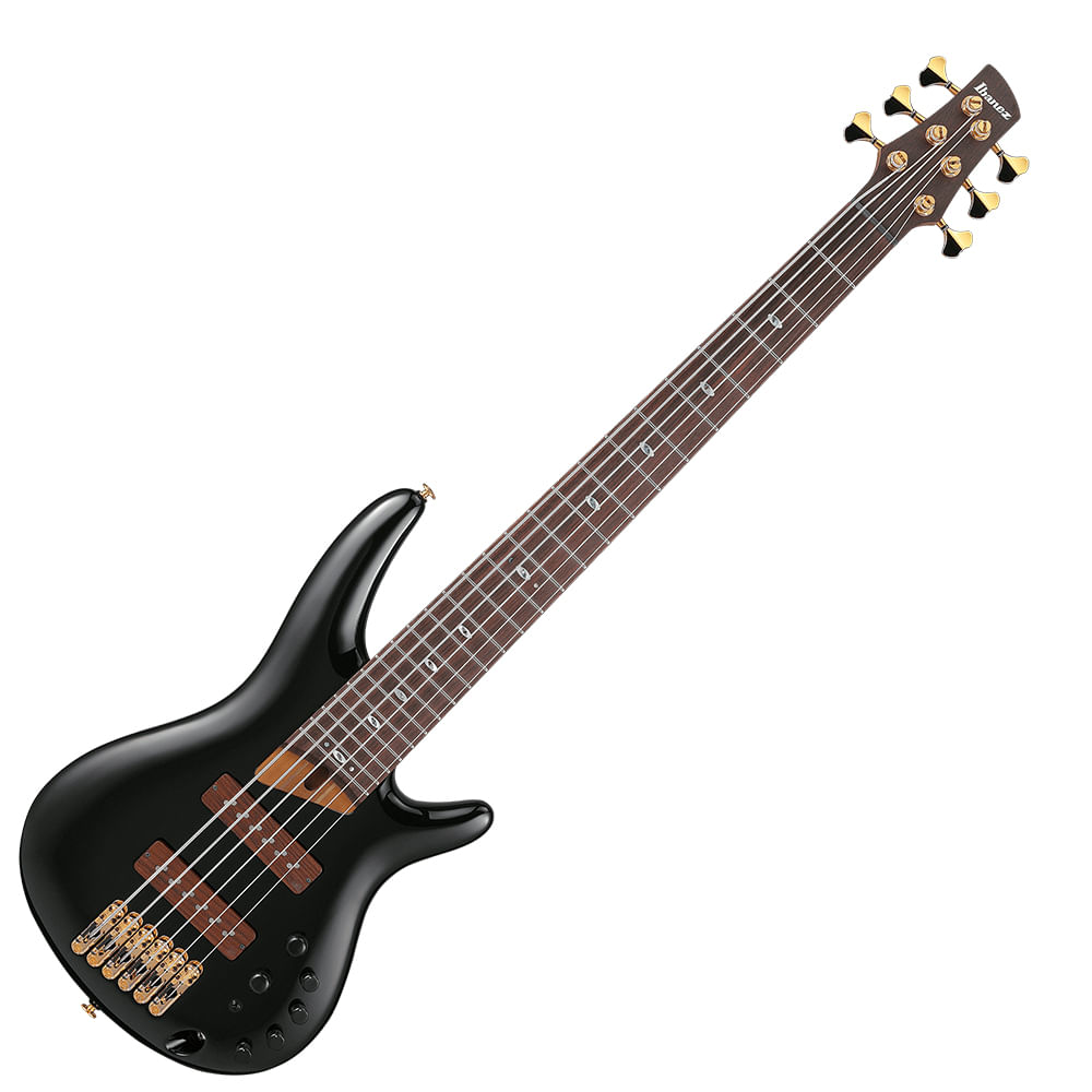 Bajo Eléctrico 6 Cuerdas Ibanez Prestige SR3506  - Black