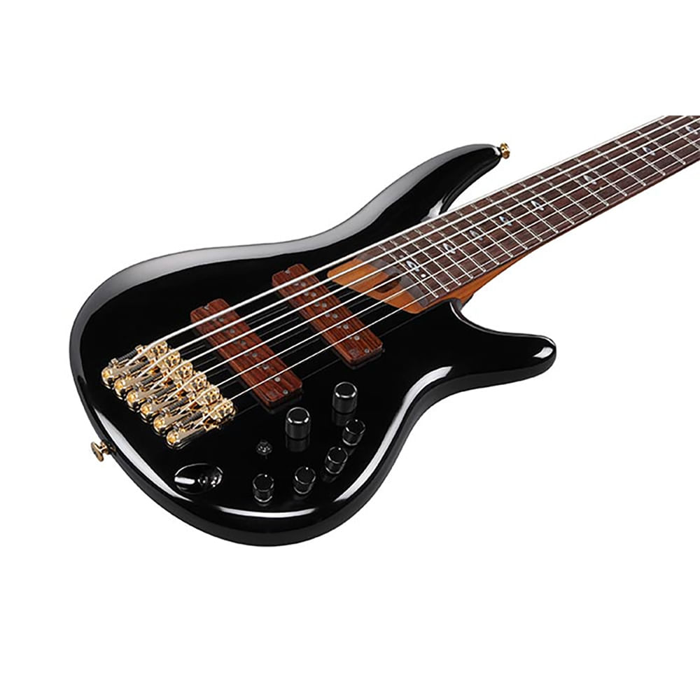 Bajo Eléctrico 6 Cuerdas Ibanez Prestige SR3506  - Black foto 5