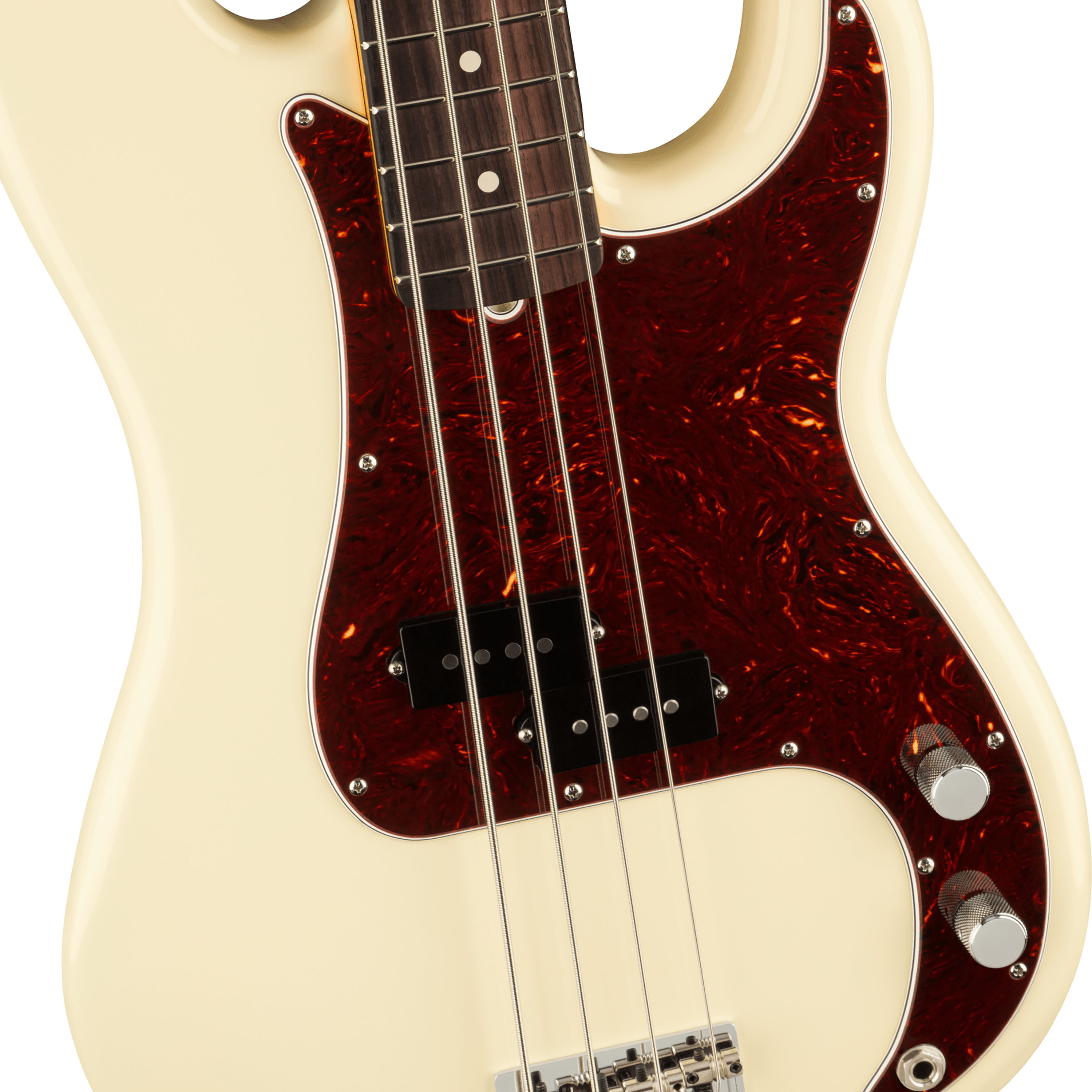 Bajo eléctrico Fender American Professional II Precision Bass® - Olympic White foto 3