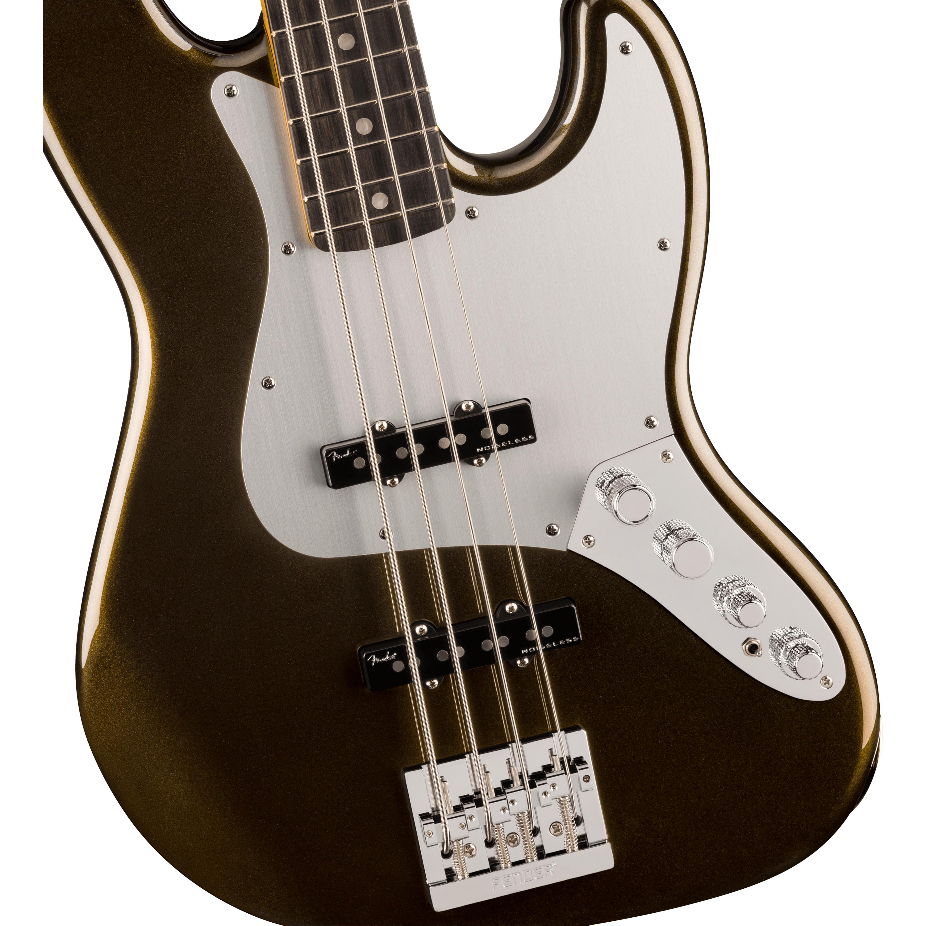 Bajo eléctrico Fender American Ultra II Jazz Bass - Texas Tea foto 5