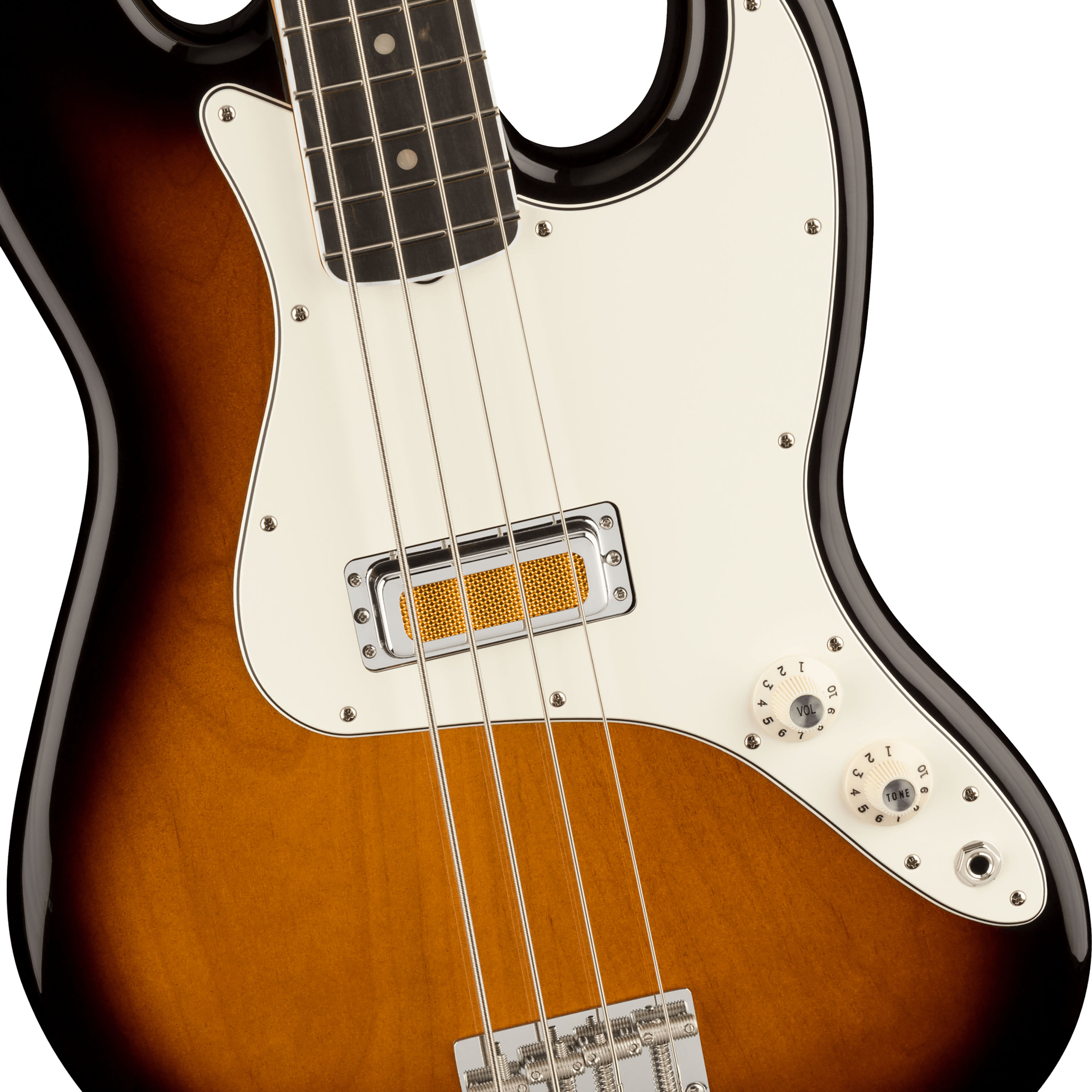 Bajo eléctrico Fender Gold Foil Jazz Bass® - 2-Color Sunburst foto 3