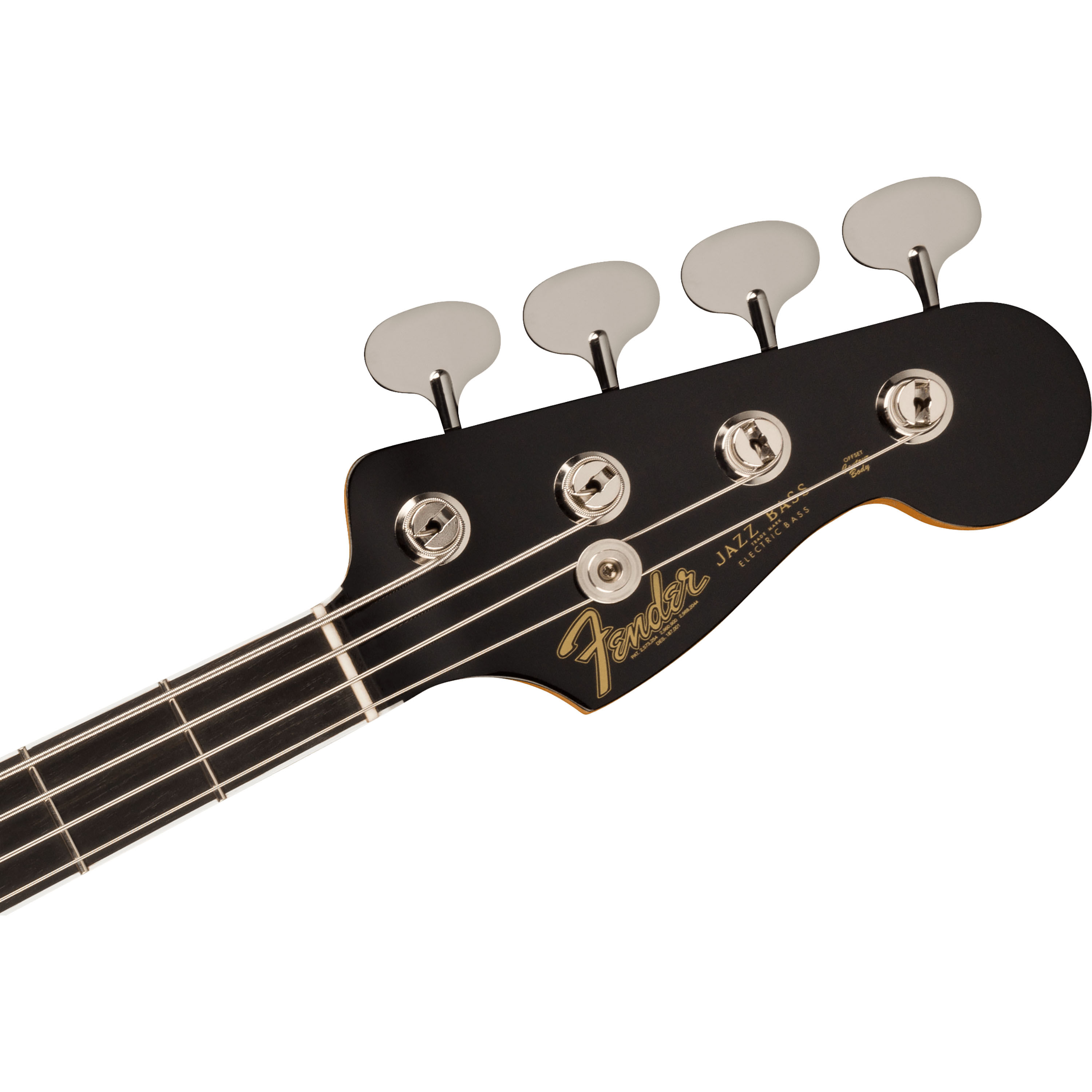 Bajo eléctrico Fender Gold Foil Jazz Bass® - 2-Color Sunburst foto 5
