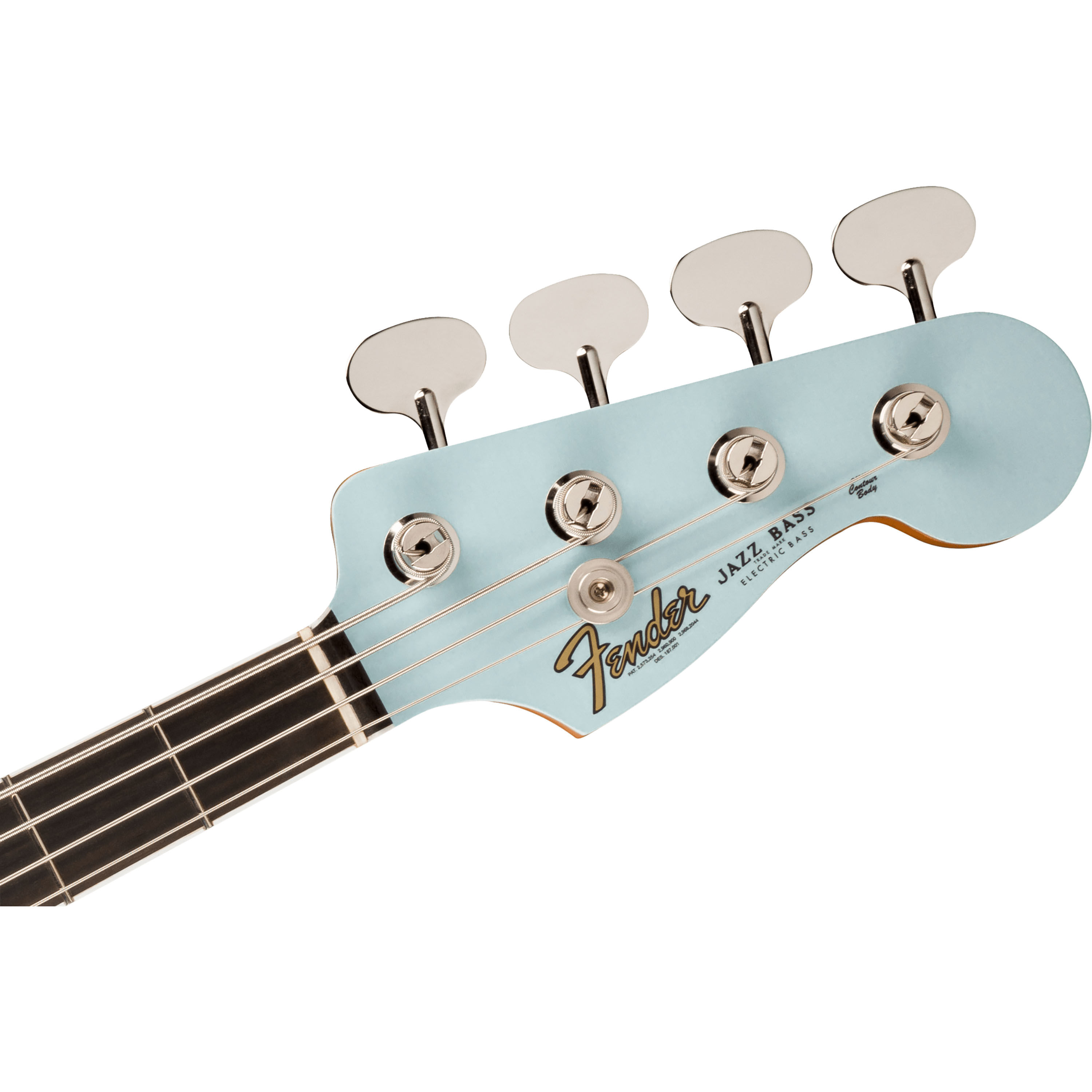 Bajo eléctrico Fender Gold Foil Jazz Bass® - Sonic Blue foto 5