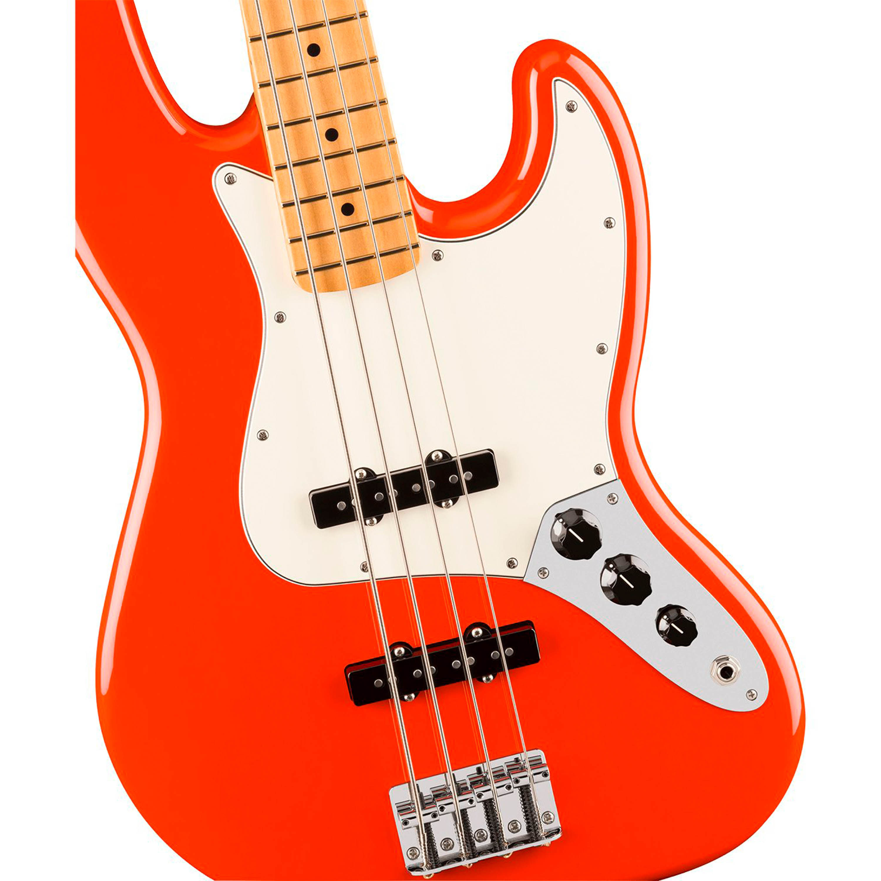Bajo eléctrico Fender Jazz Bass® Player II Arce - Coral Red foto 5
