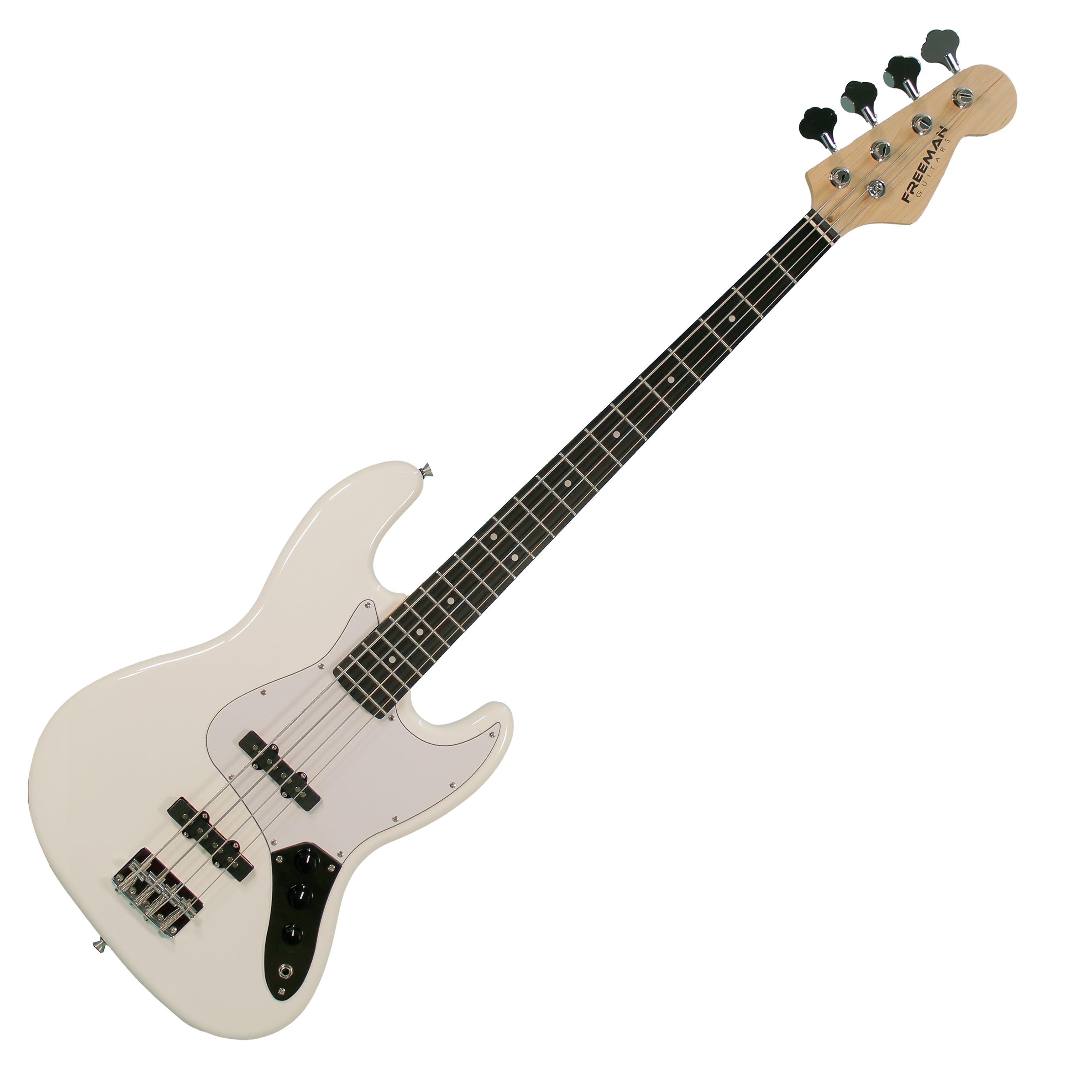 Bajo Eléctrico Freeman Jazz Bass E81 - White