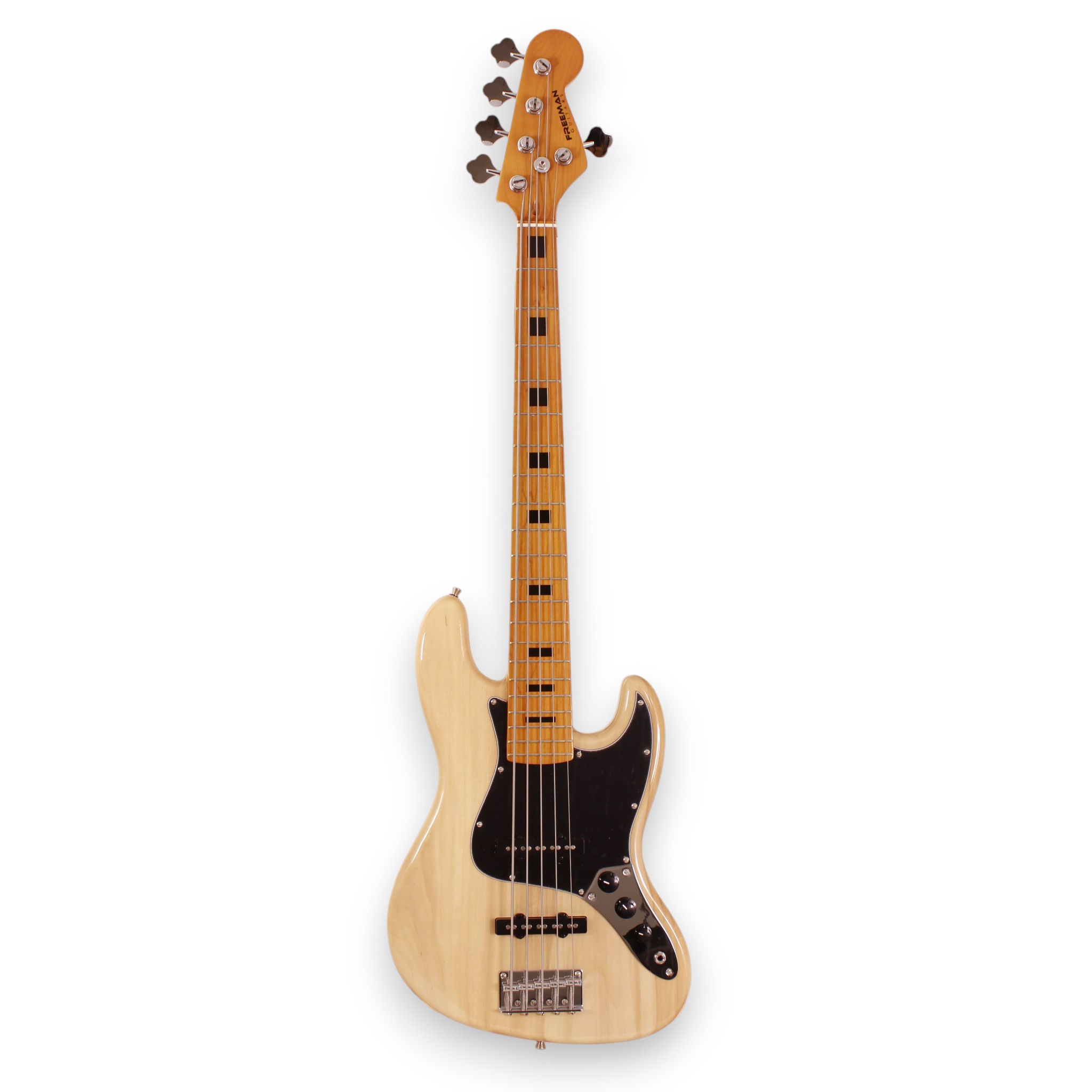 Bajo Eléctrico 5 Cuerdas Freeman Jazz Bass JB5MP - Natural foto 2