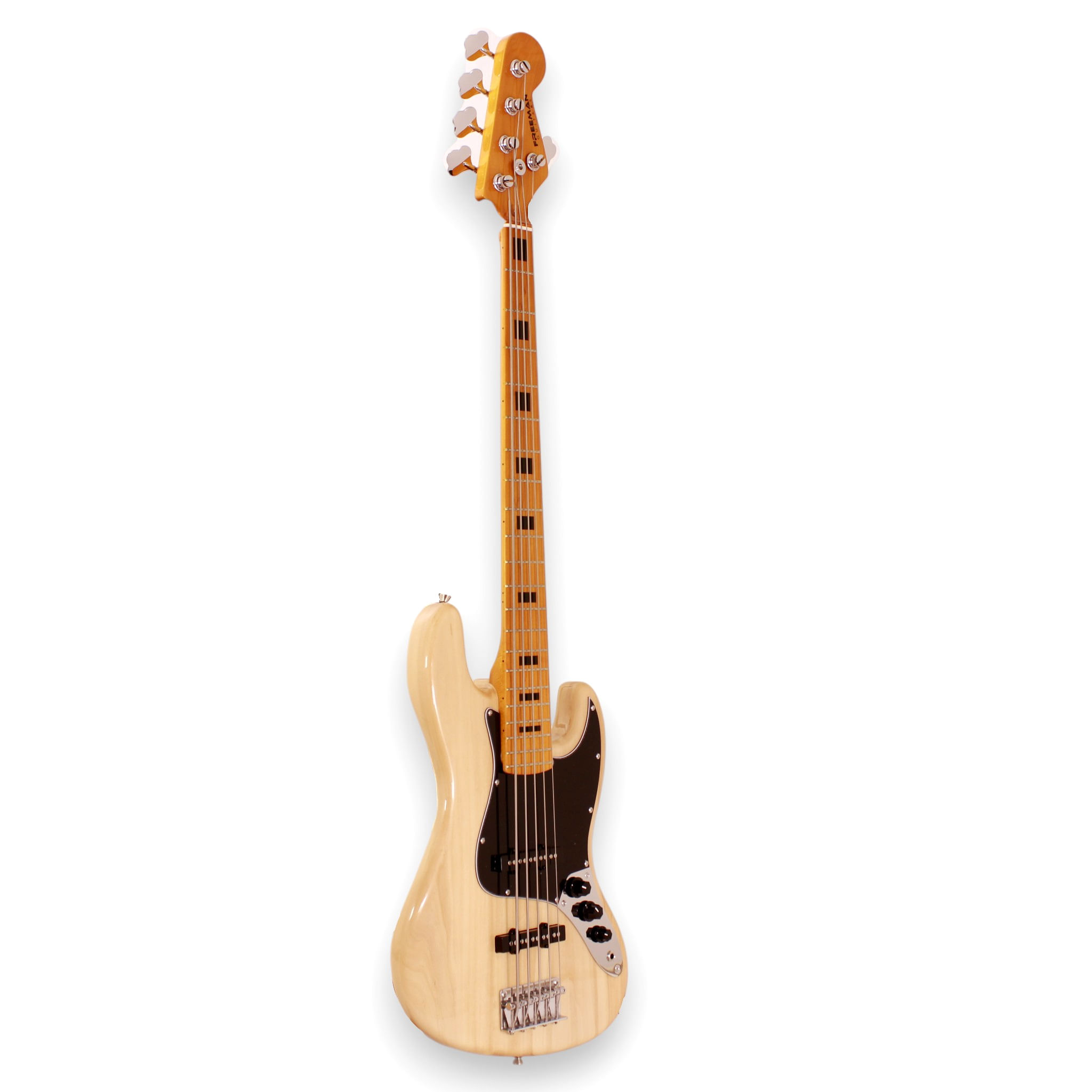 Bajo Eléctrico 5 Cuerdas Freeman Jazz Bass JB5MP - Natural foto 3
