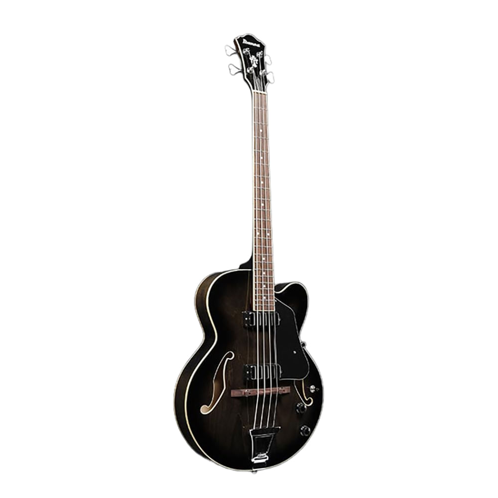 Bajo Eléctrico Hollow Body Ibanez AFB200 TKS - Transparent Black Sunburst foto 3