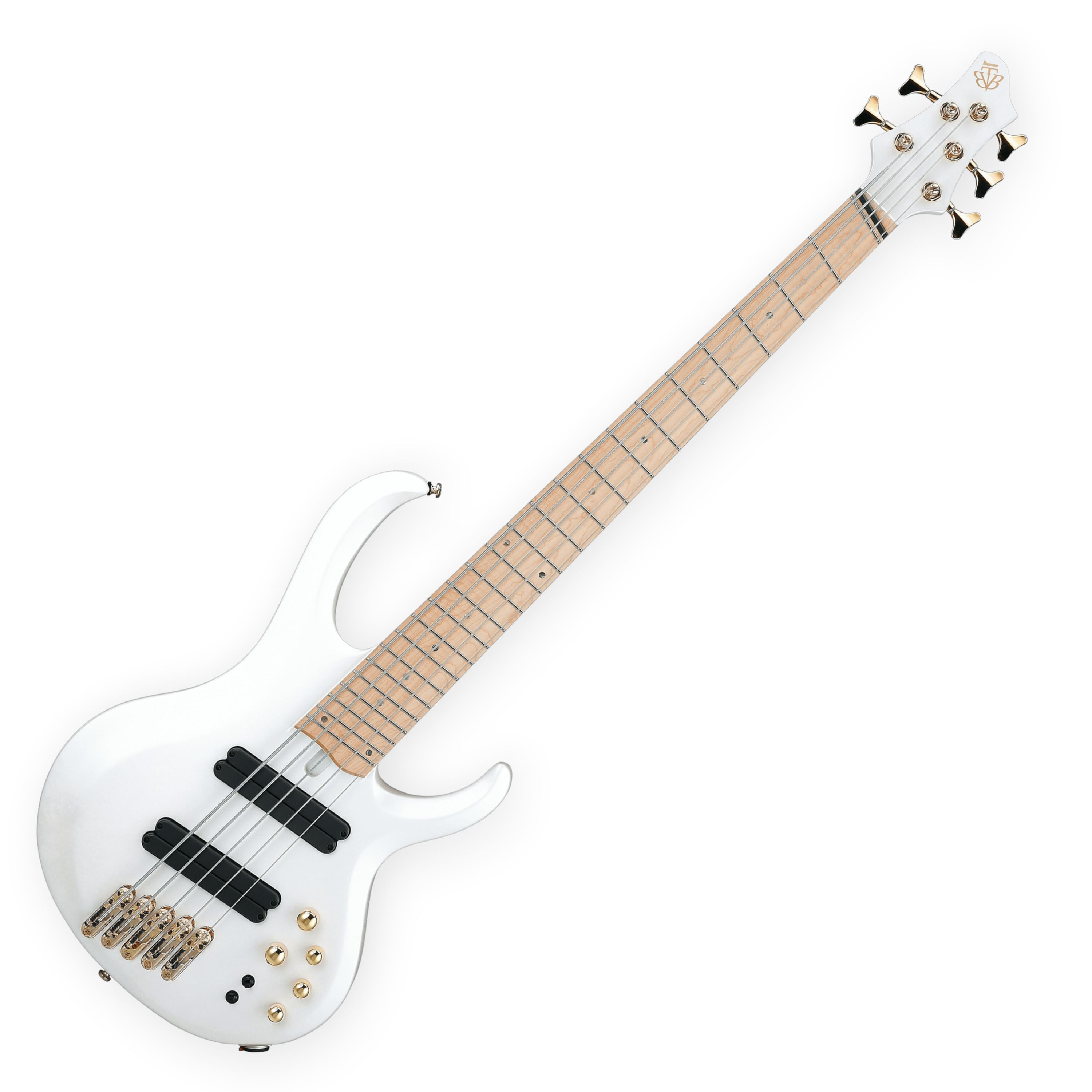Bajo eléctrico Ibanez BTB605MLM 5 cuerdas – Pearl White Matte