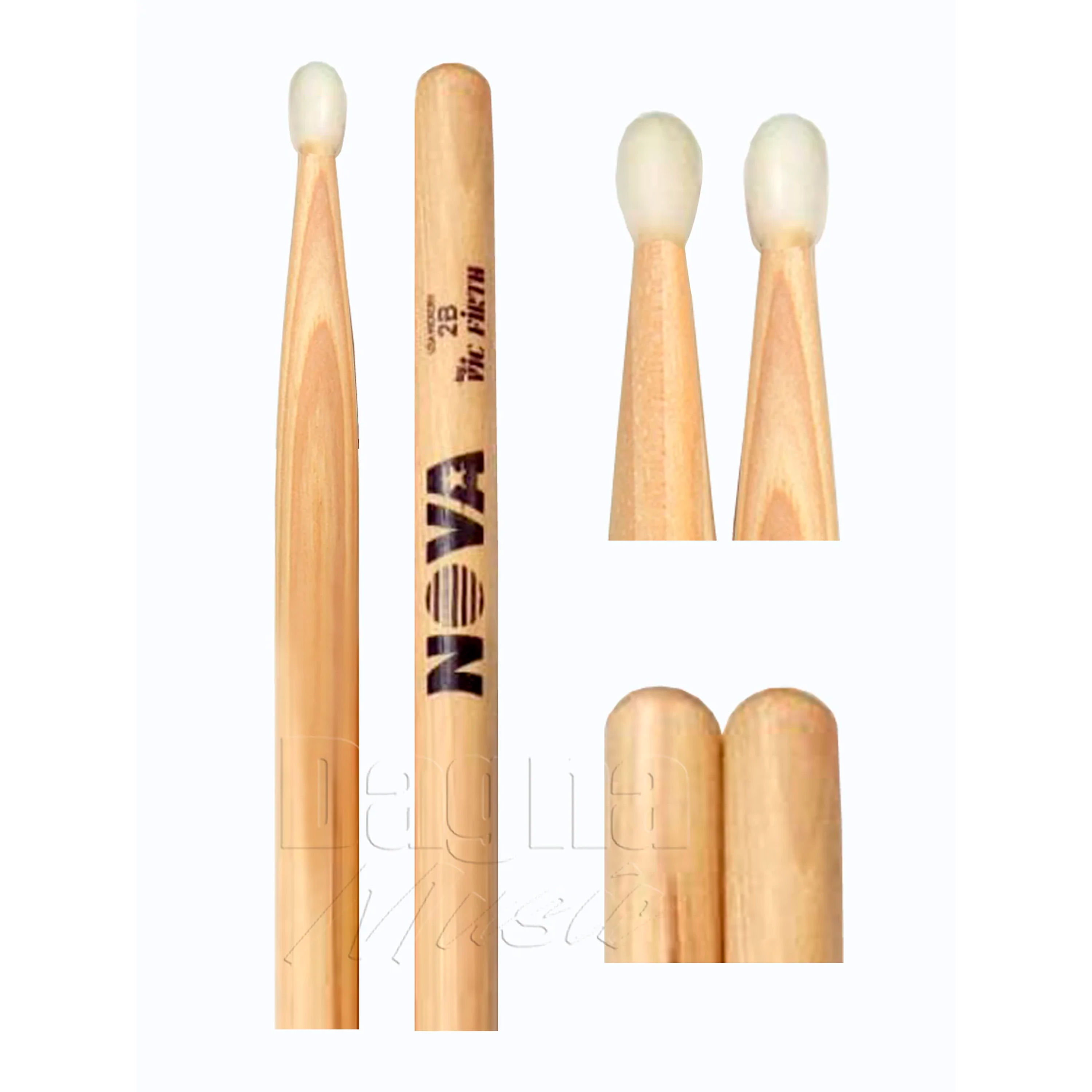 Baqueta Vic Firth N2BN punta nylon foto 2