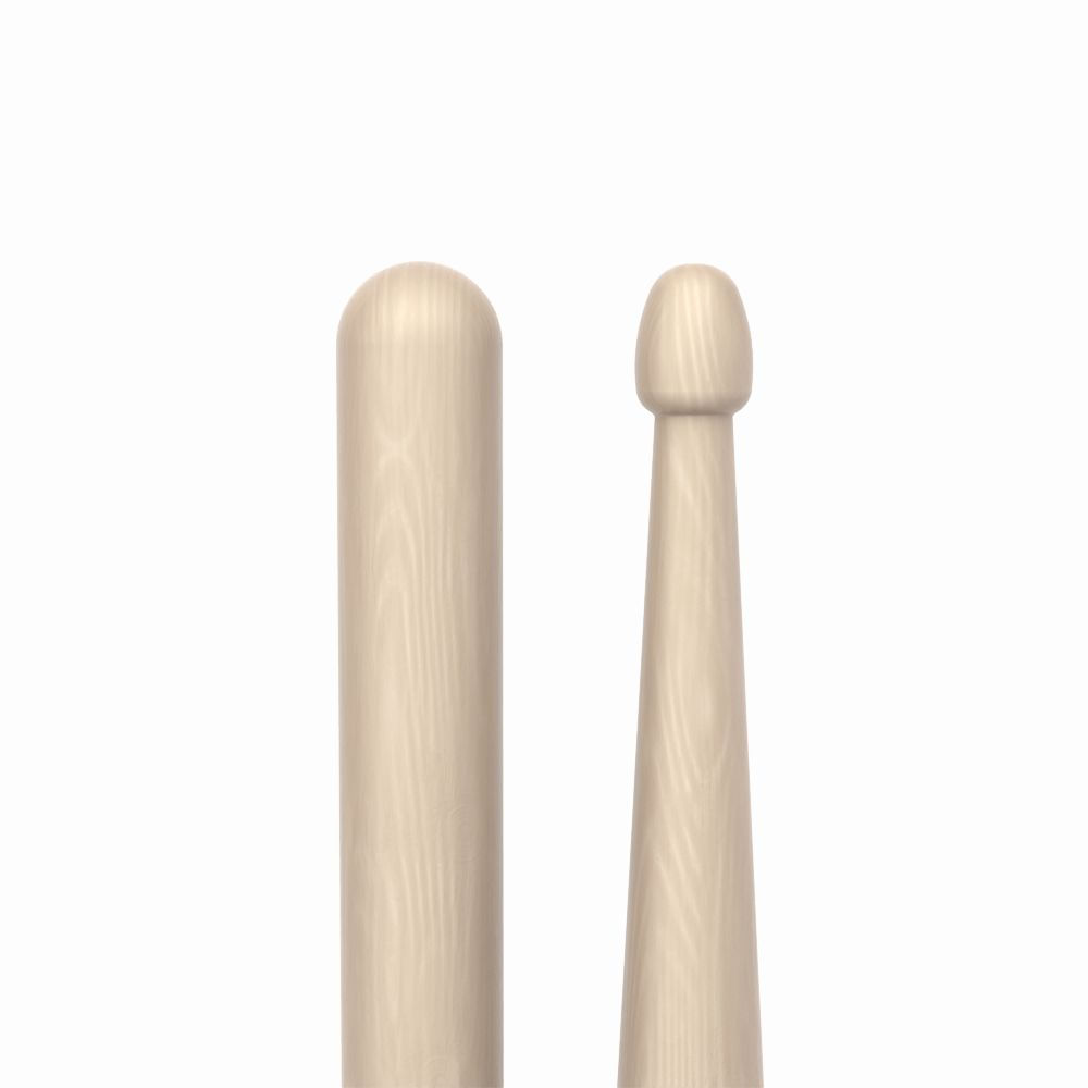 Baquetas ProMark 2B punta de madera Rebound Raw Hickory RBHR625AW foto 5