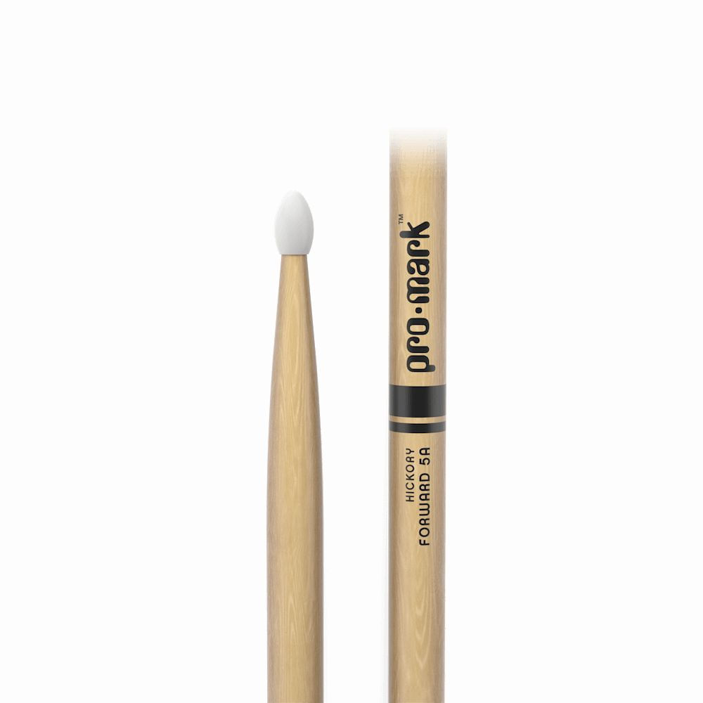 Baquetas ProMark 5A punta de nylon Forward Hickory foto 5