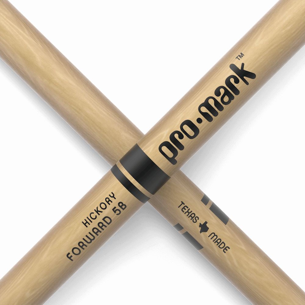 Baquetas ProMark 5B punta de madera Forward Hickory foto 2